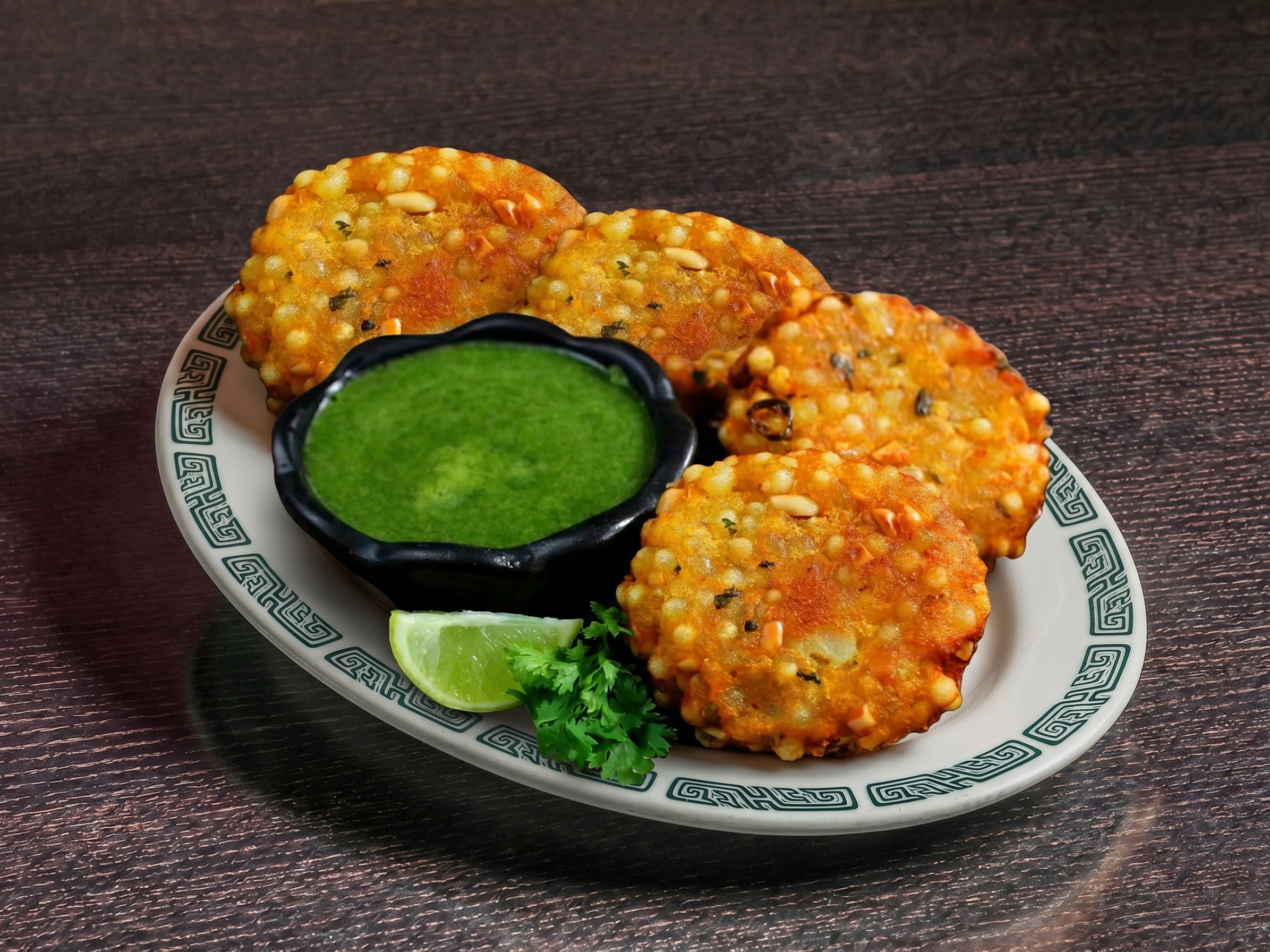 Sabudana Vada.