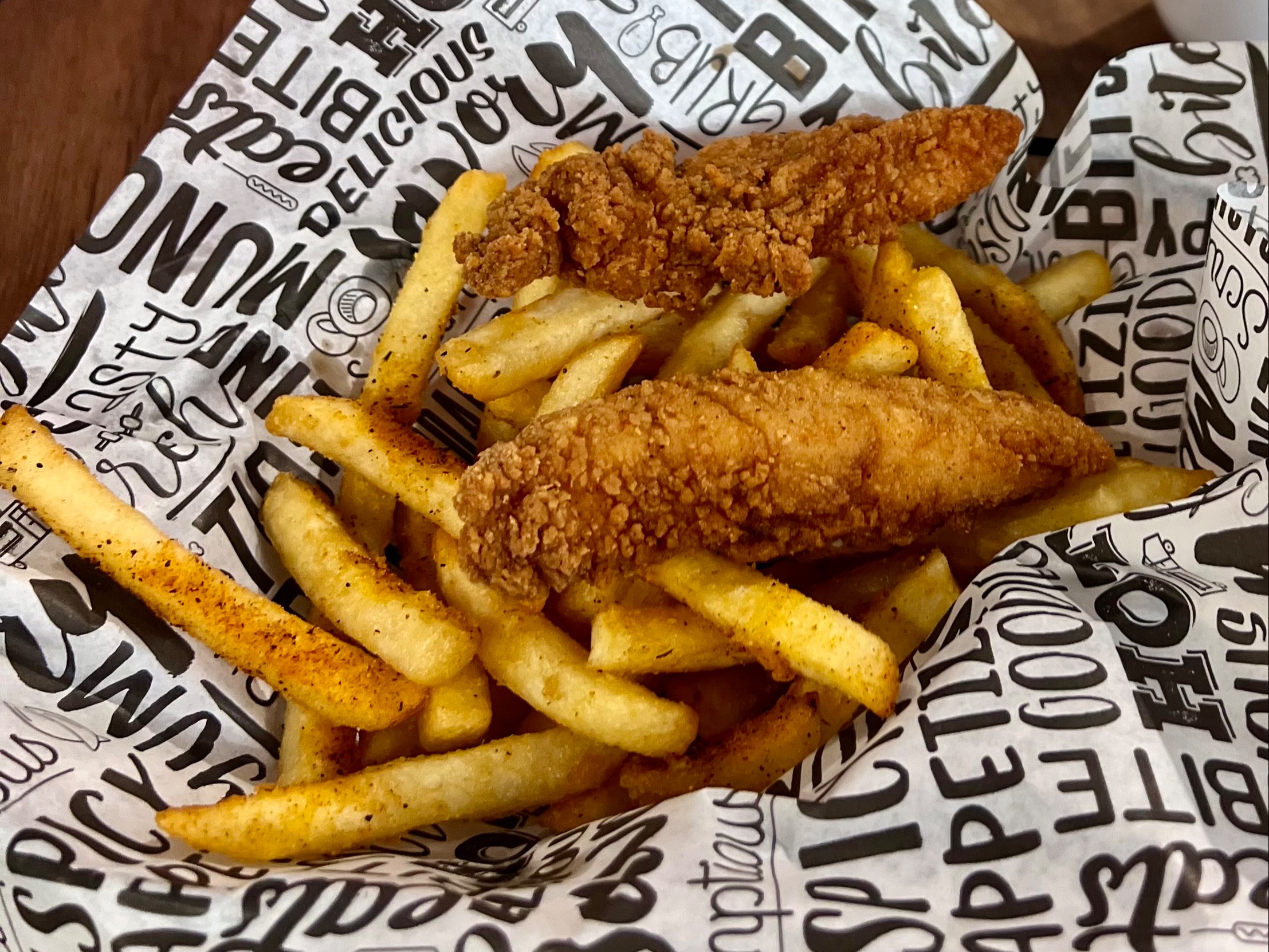 Kids Chicken Tenders.