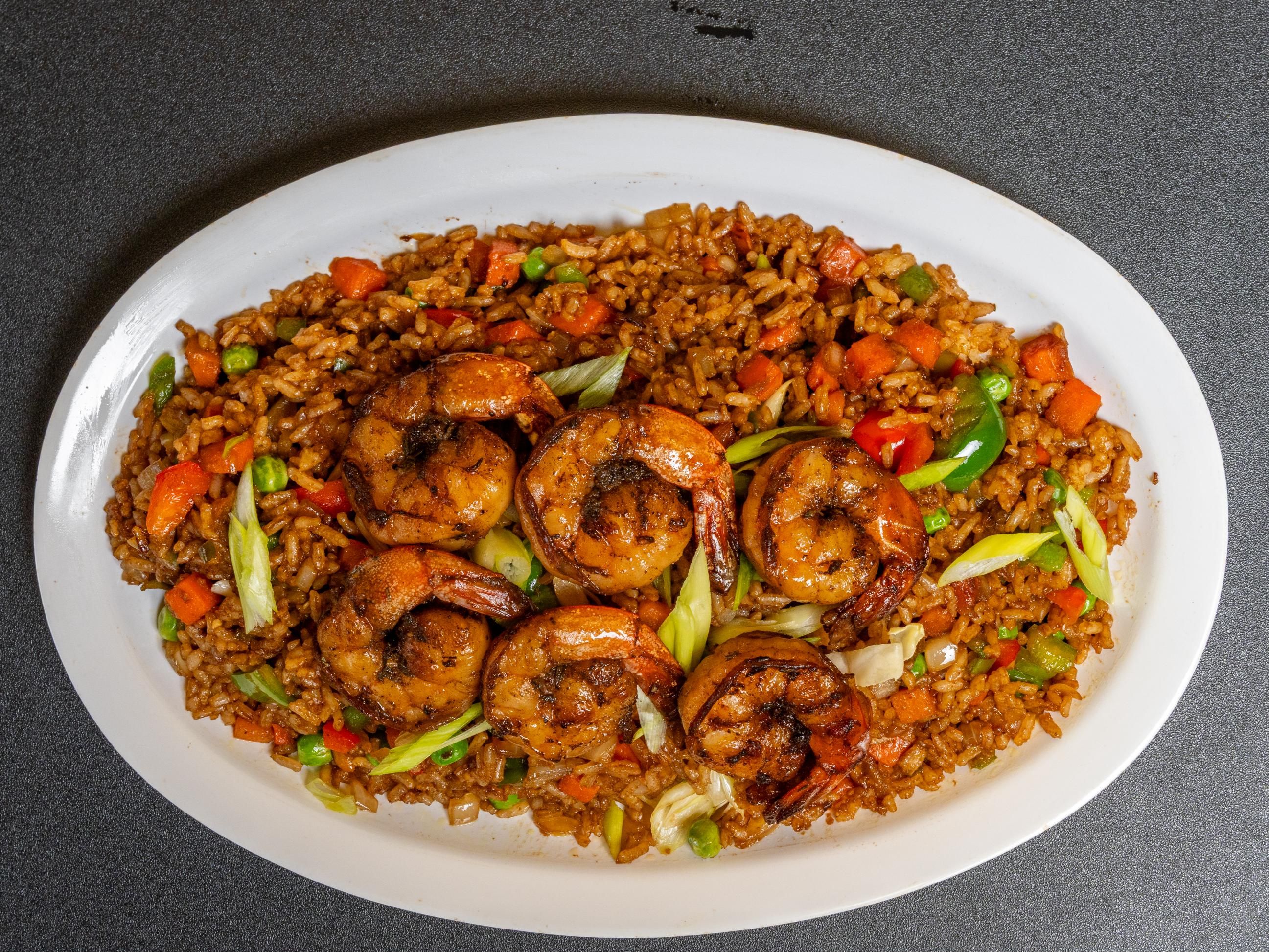 Jerk Shrimp Fried Rice.