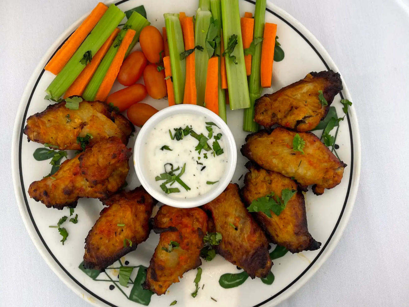 Tandoori Buffalo Wings.