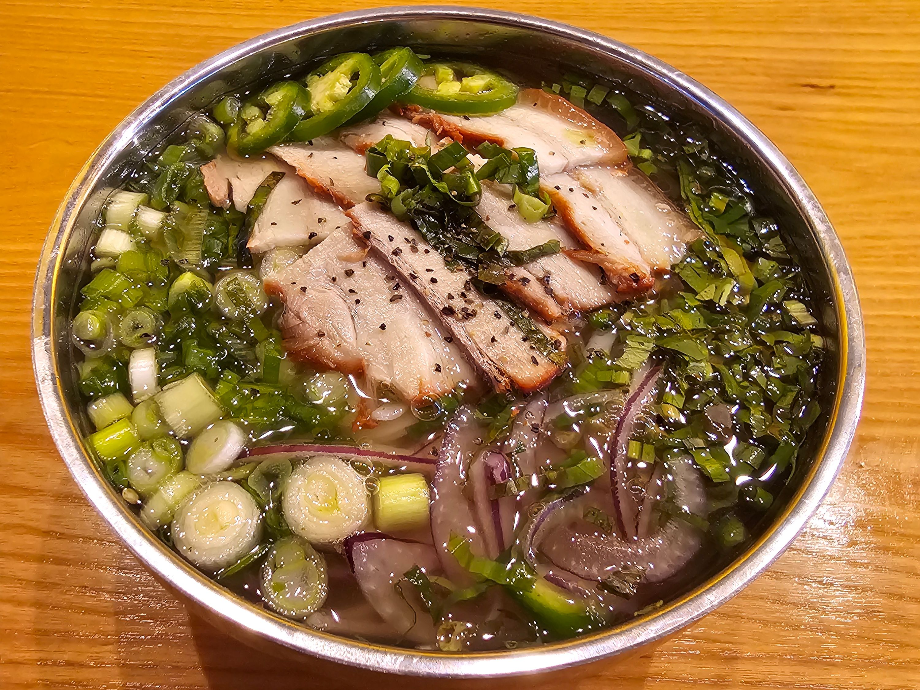 Phở Pork Belly (new).