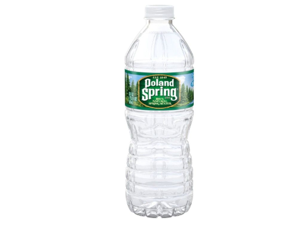 Poland Spring Water.