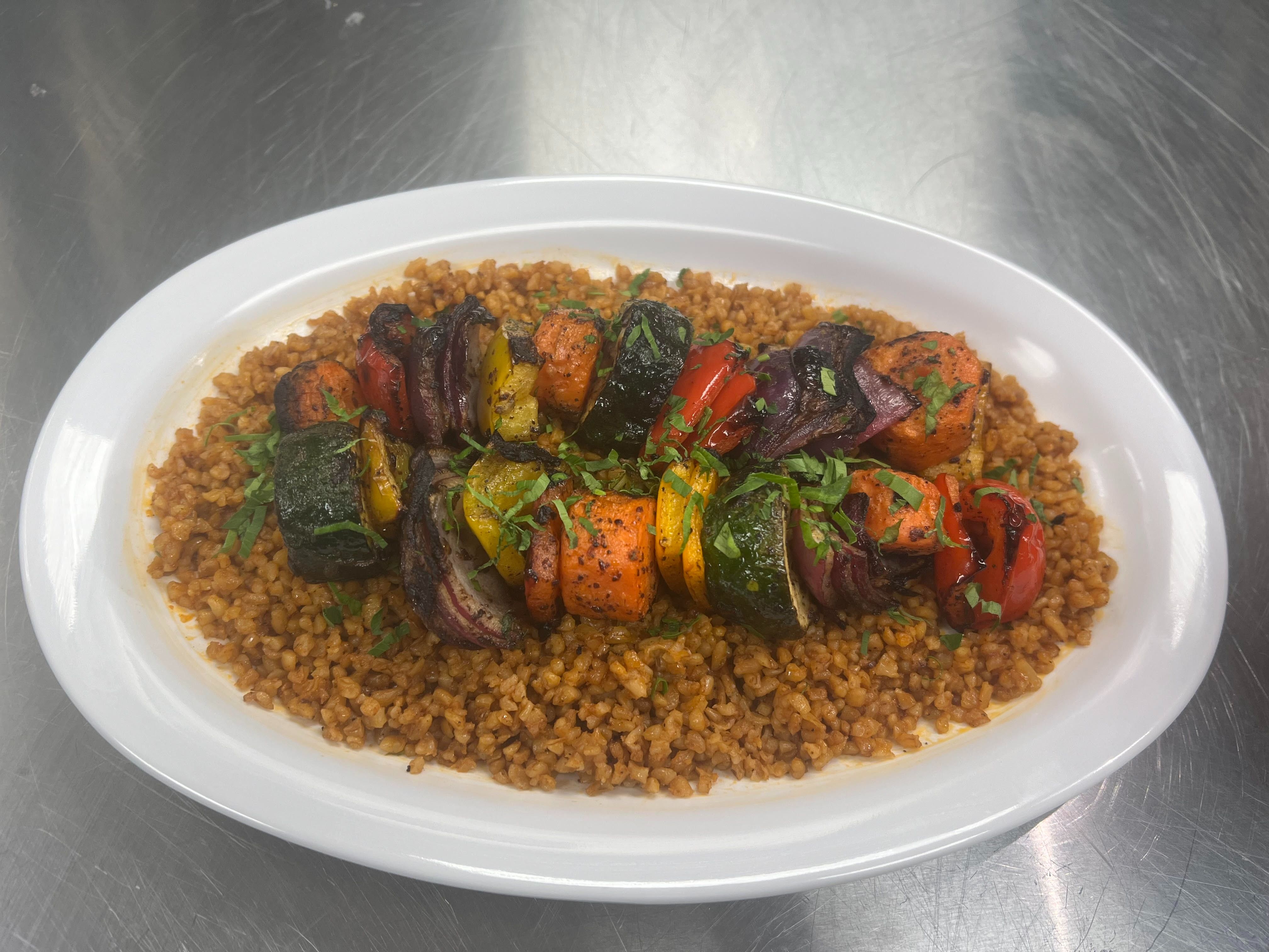 Grilled Vegetable Plate.