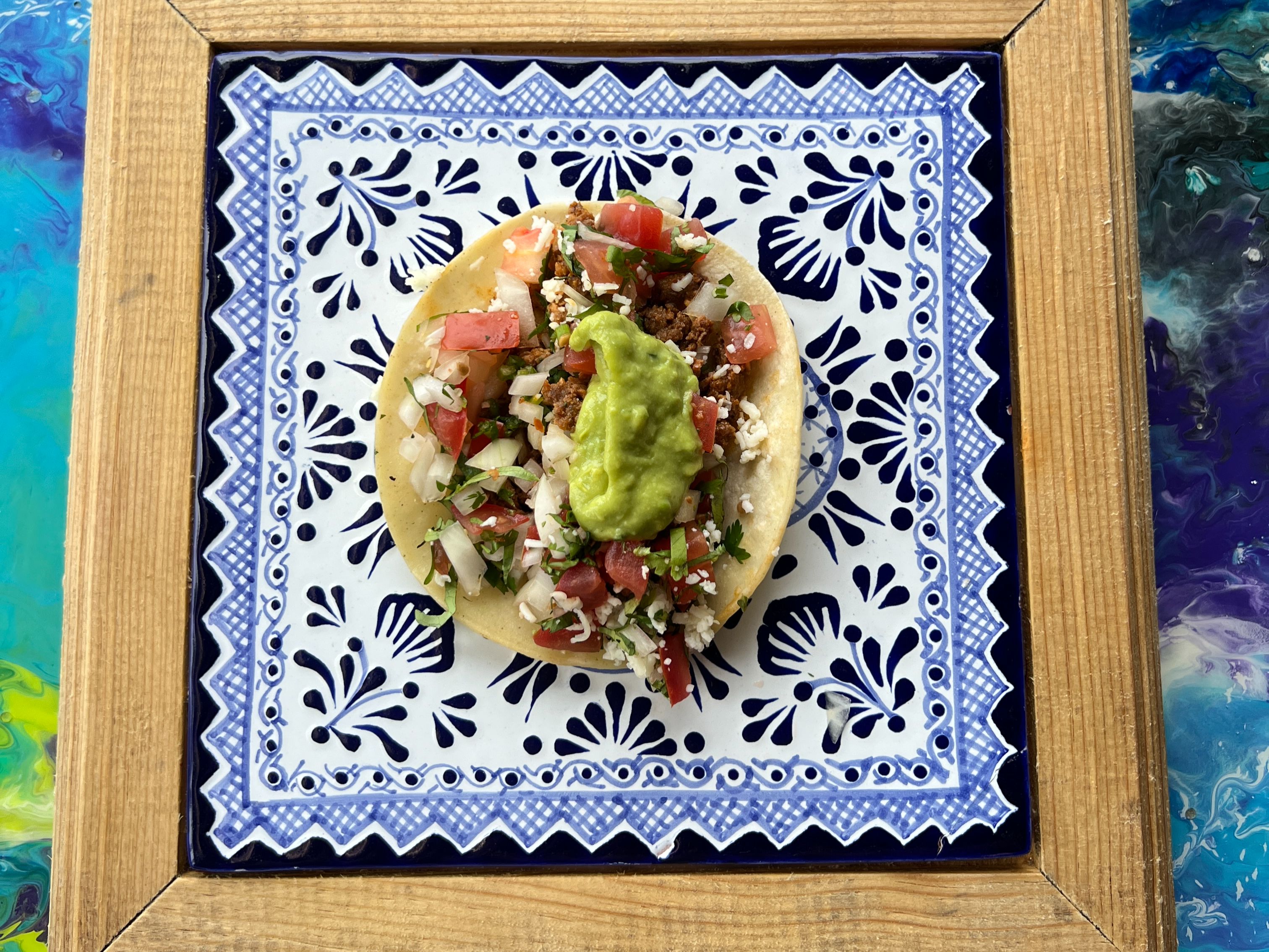 Hibiscus (Jamaica) Tajin Tacos.