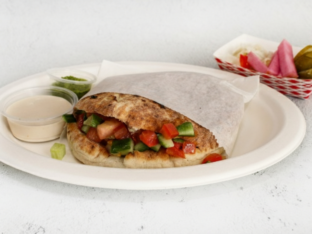 Eggplant Babaganush Sandwich