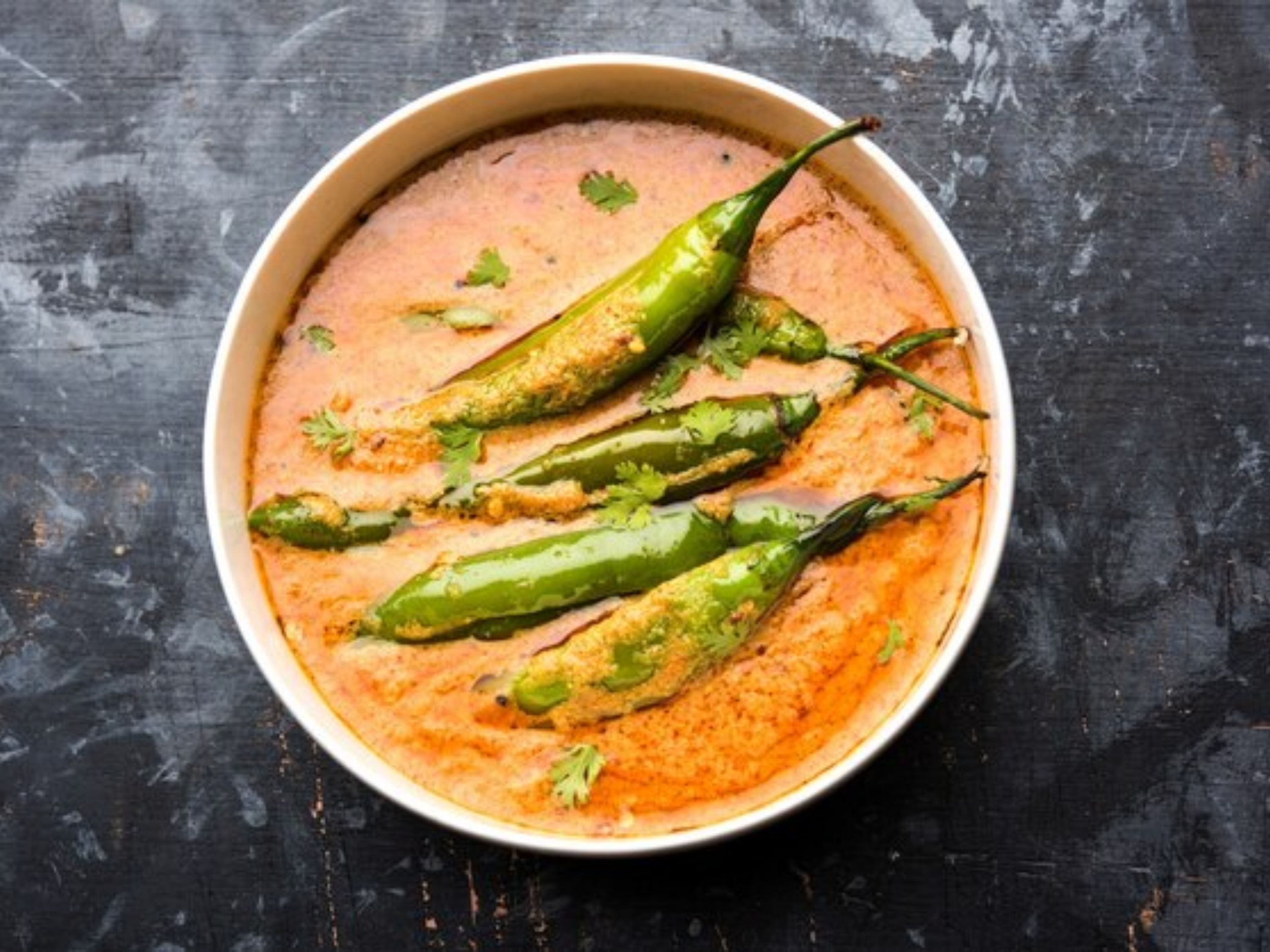 Mirchi Ka Salan W/ Rice.