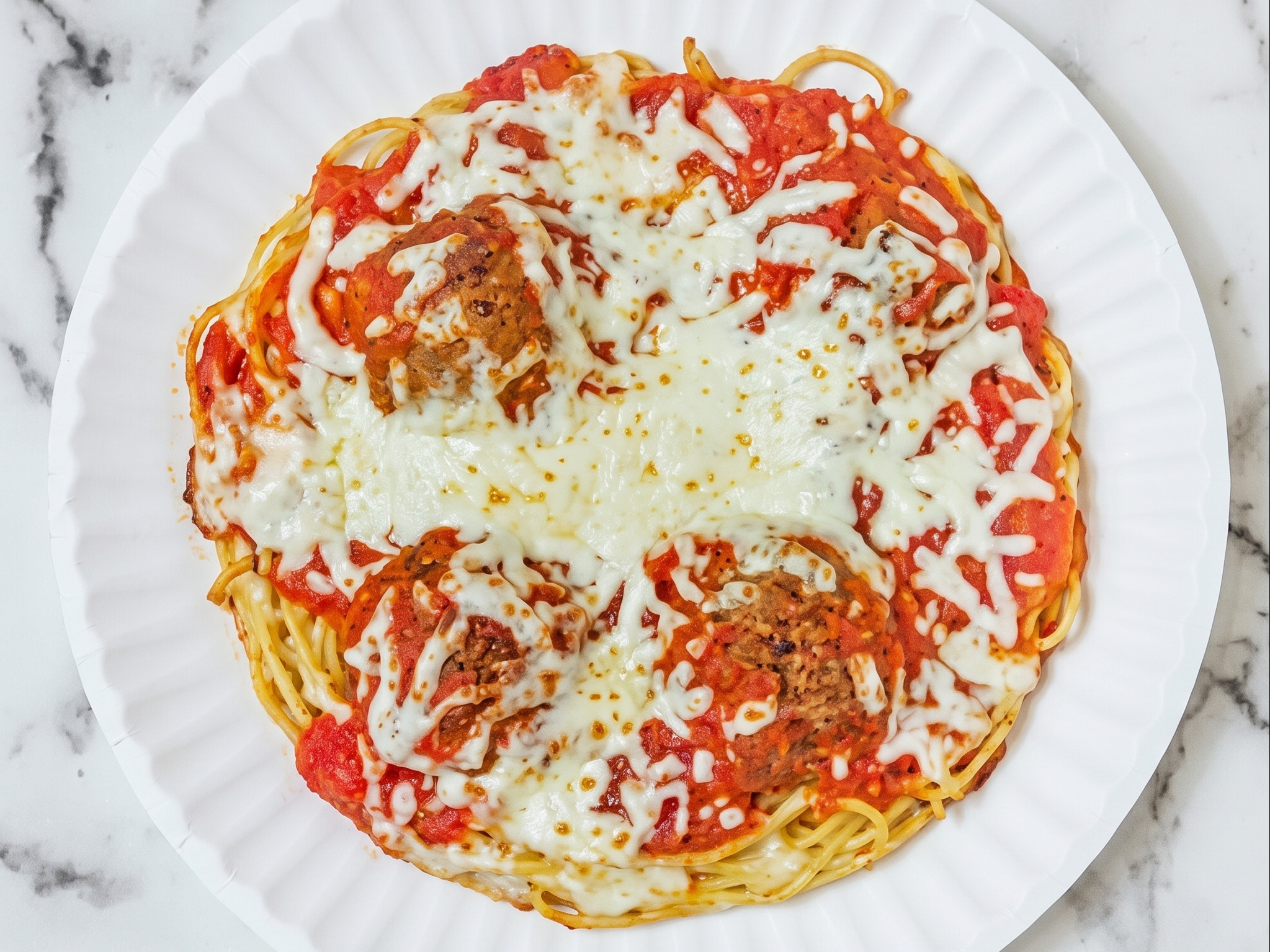 Spaghetti w/ Meatballs.