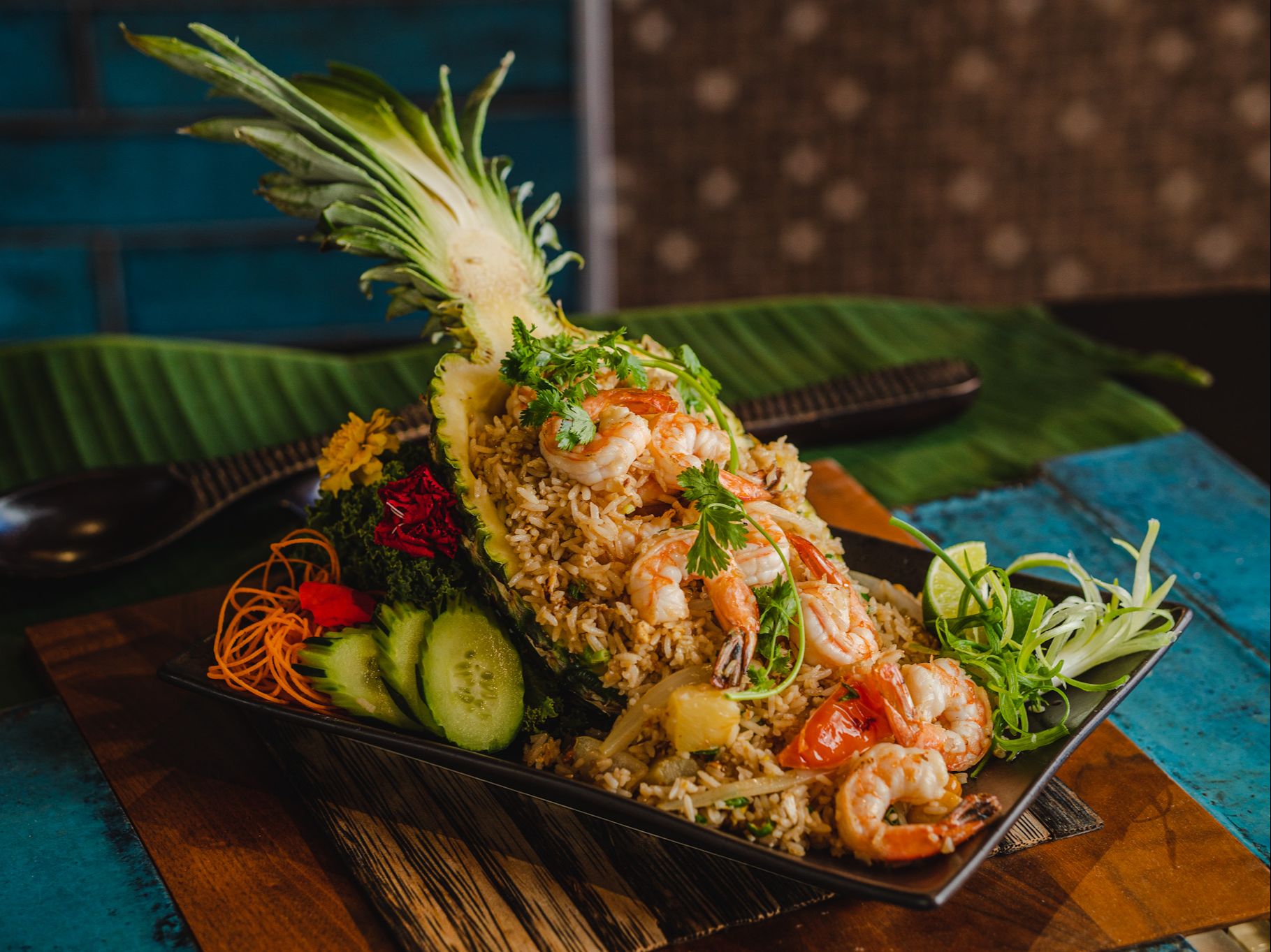 Pineapple Fried Rice.