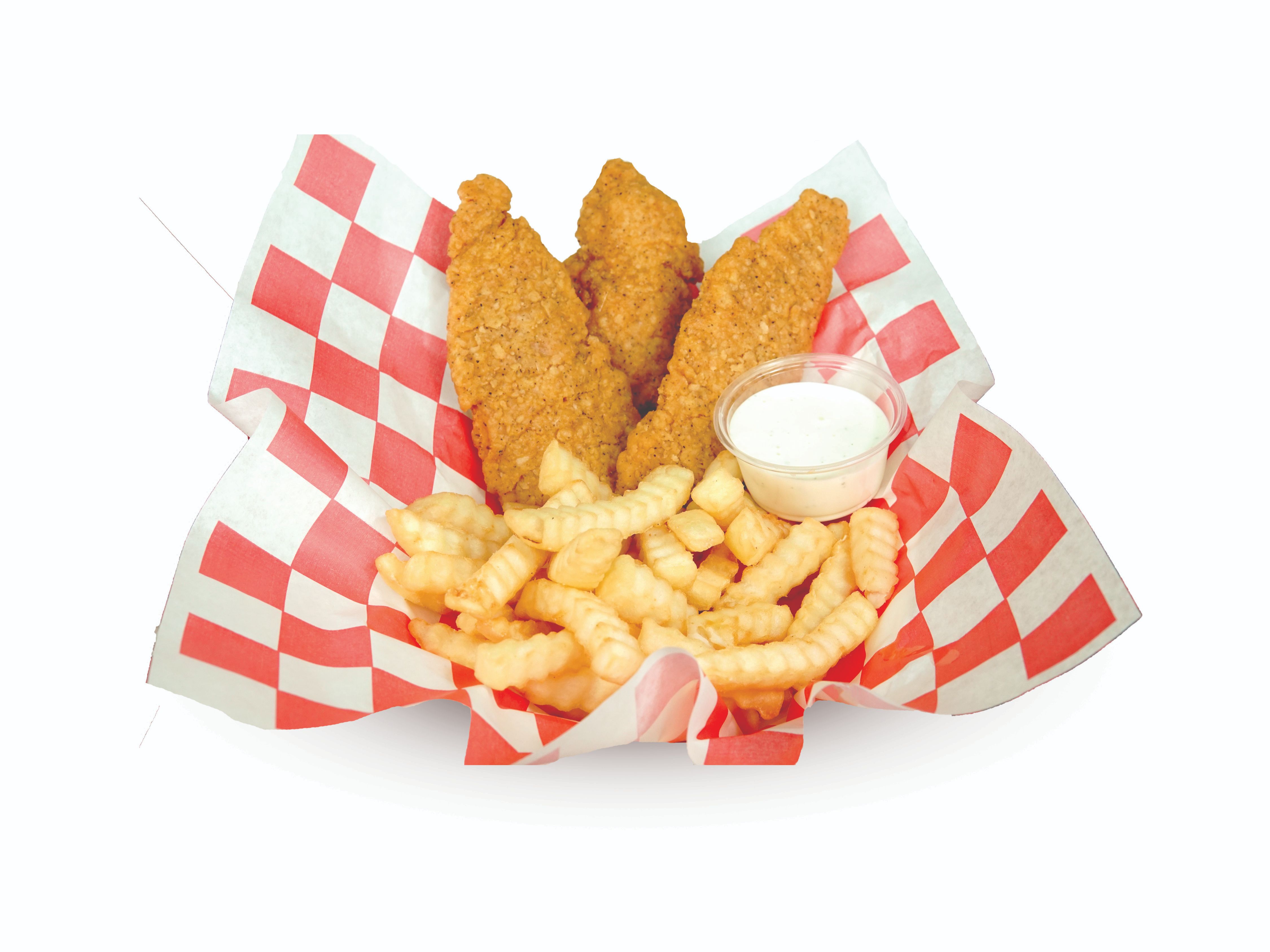 Chicken Strip Basket.