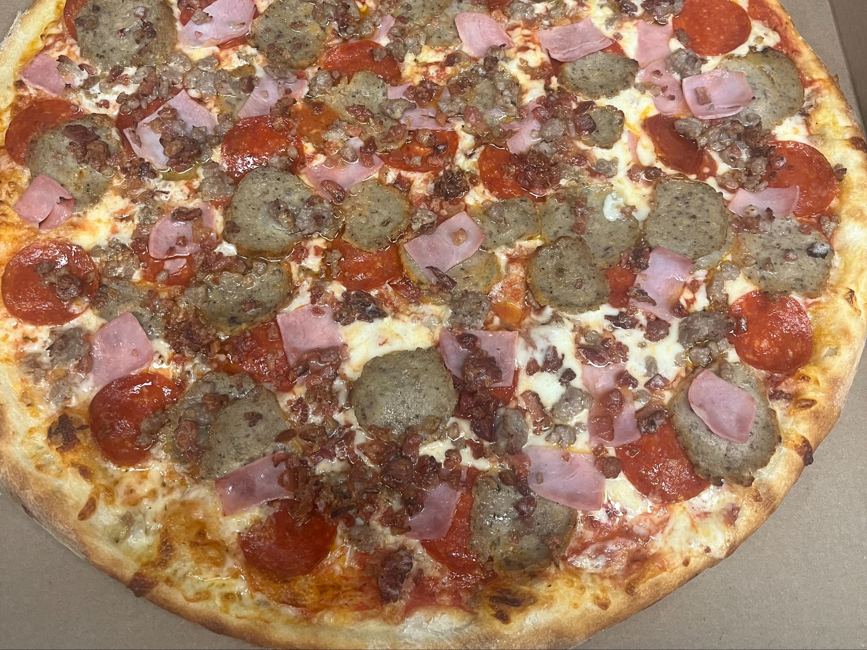 Meat Lovers Pizza.