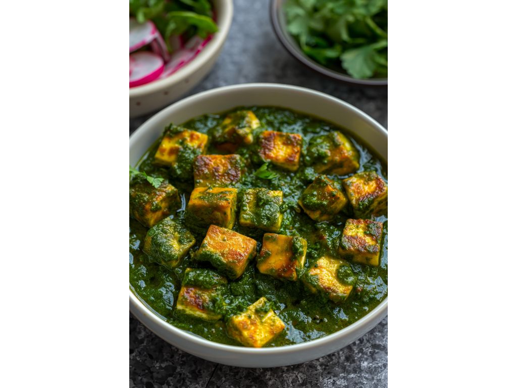 Saag Paneer.