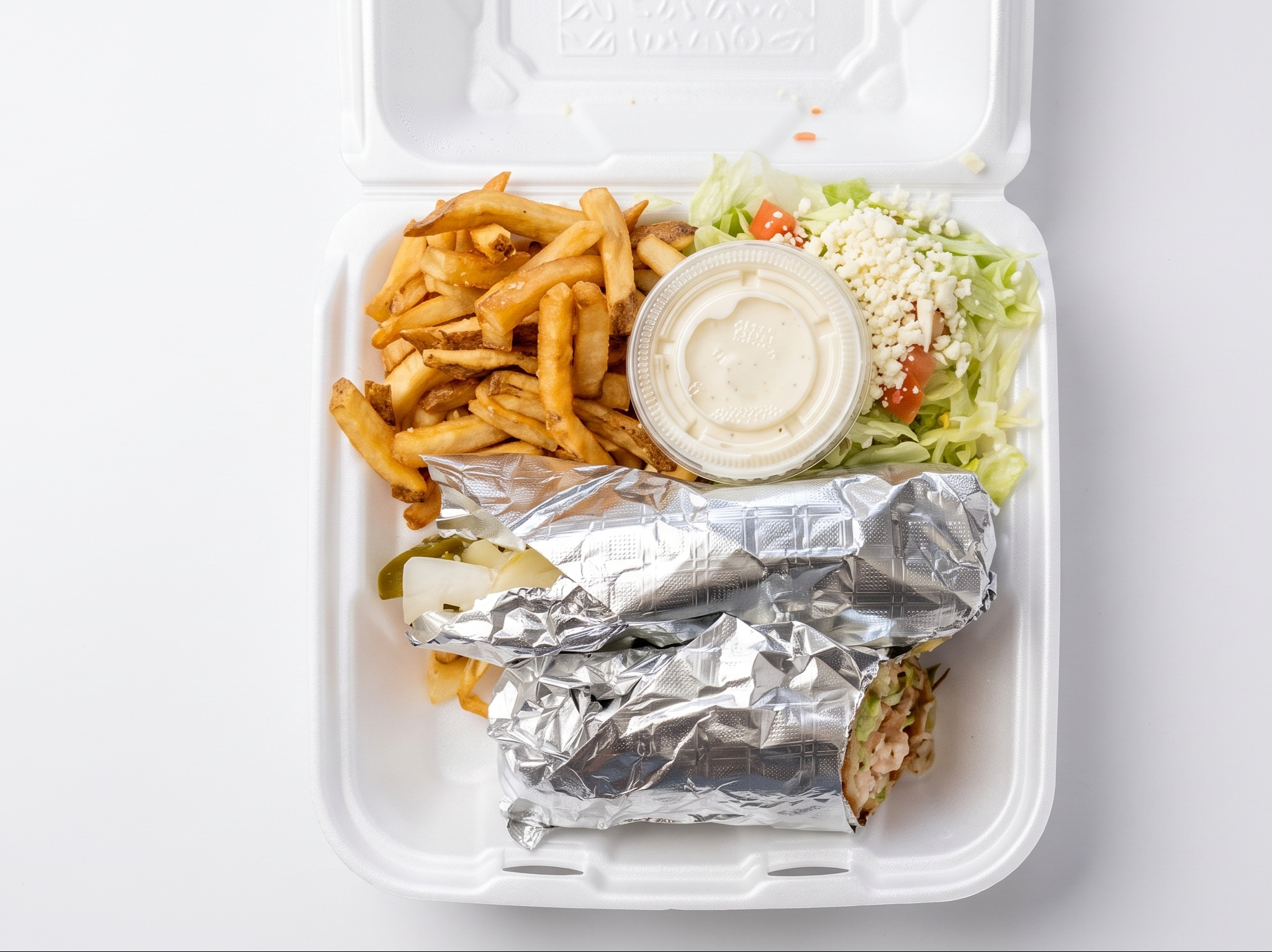 Steak Deluxe Sub Platter (Comes with 2 sides).