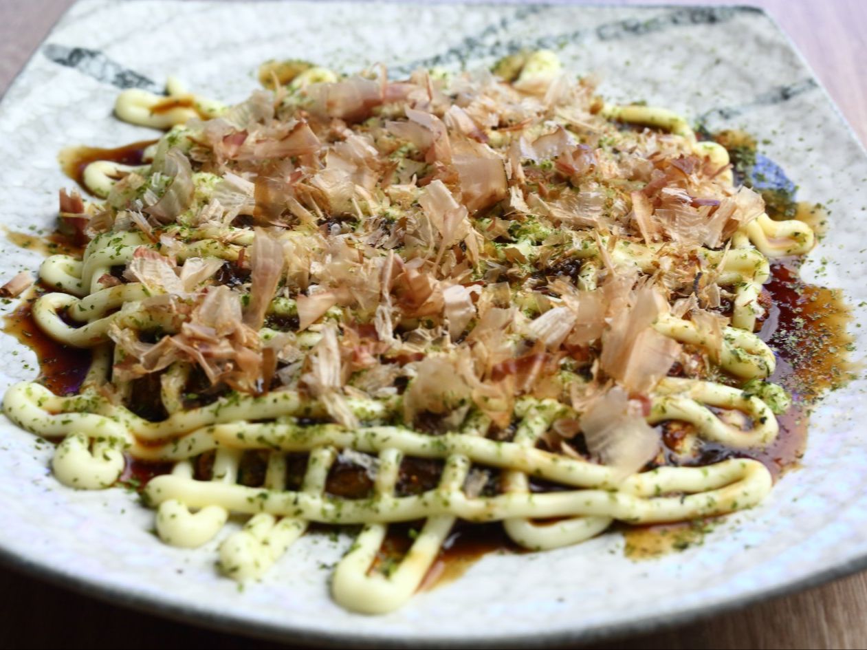 **TO GO** A18. Okonomiyaki.