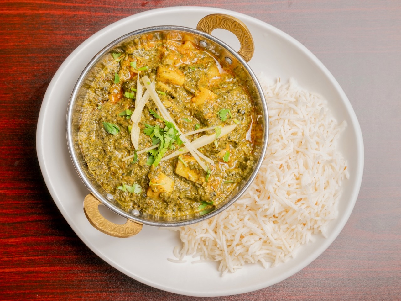 Palak Paneer.
