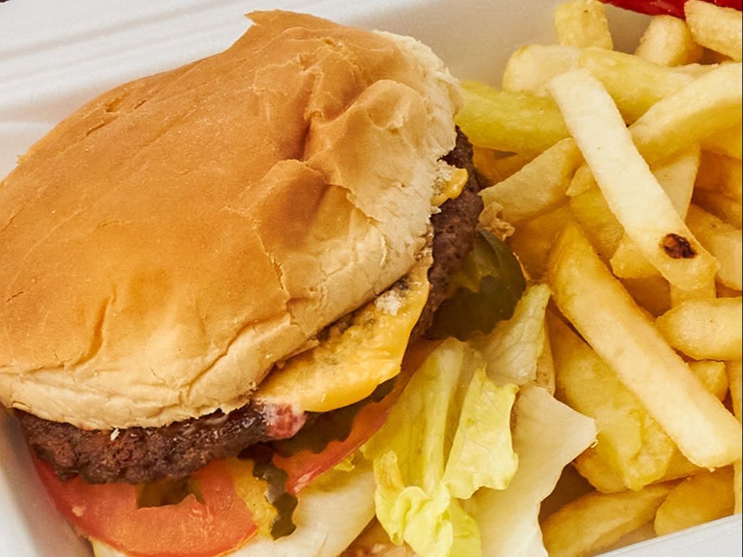 BURGERS AND FRIES Catering.