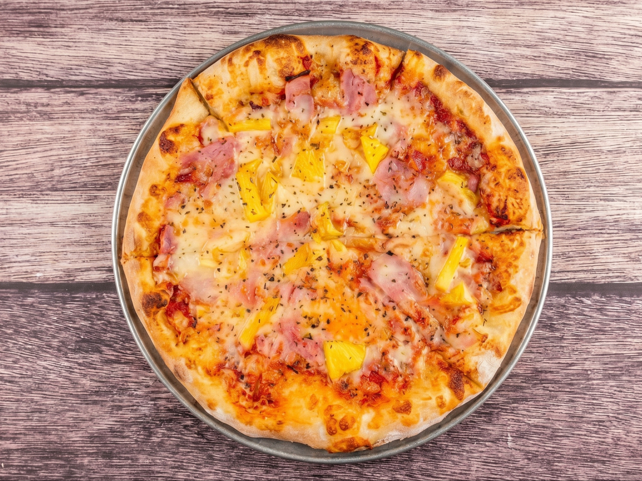 BYO Cheese and Marinara Pizza.