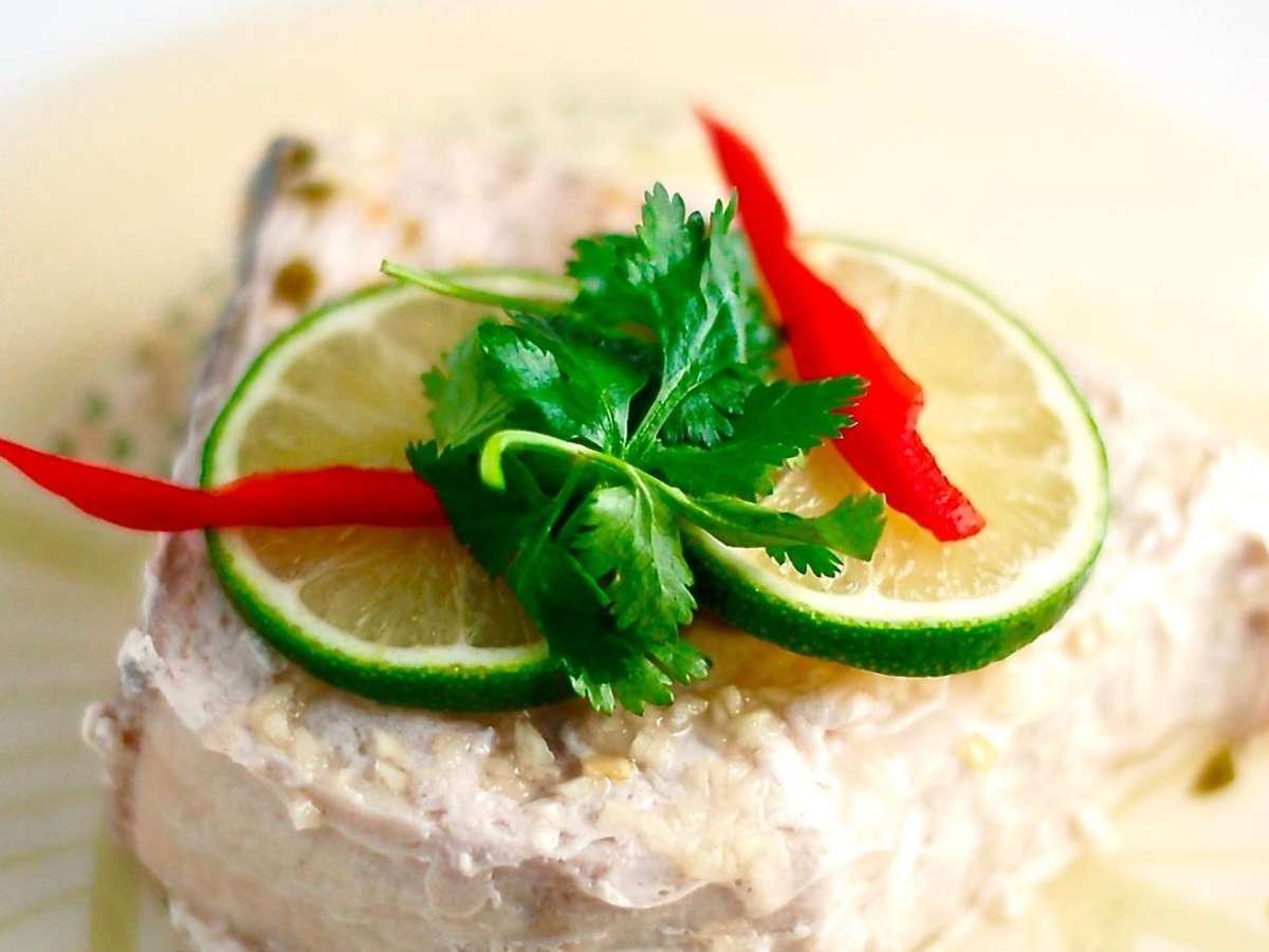 95 Steamed Ginger Fish Dinner