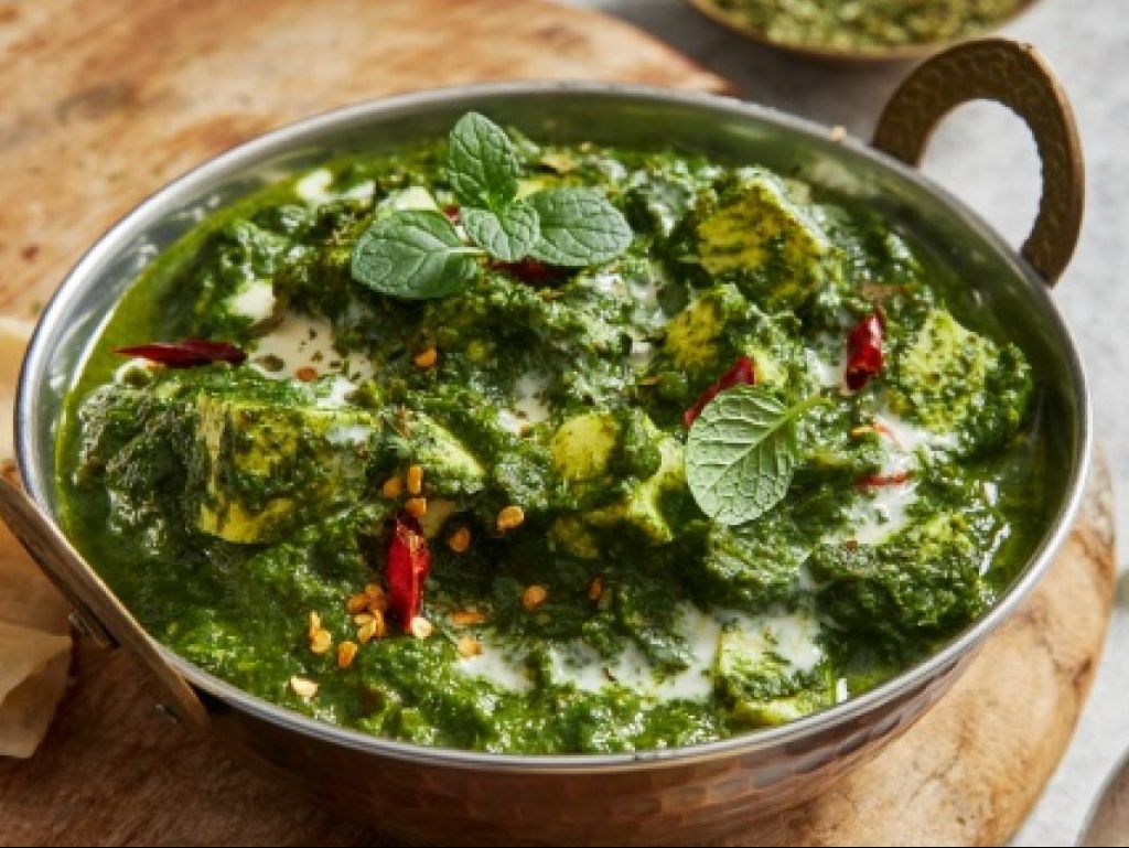 Palak Paneer.