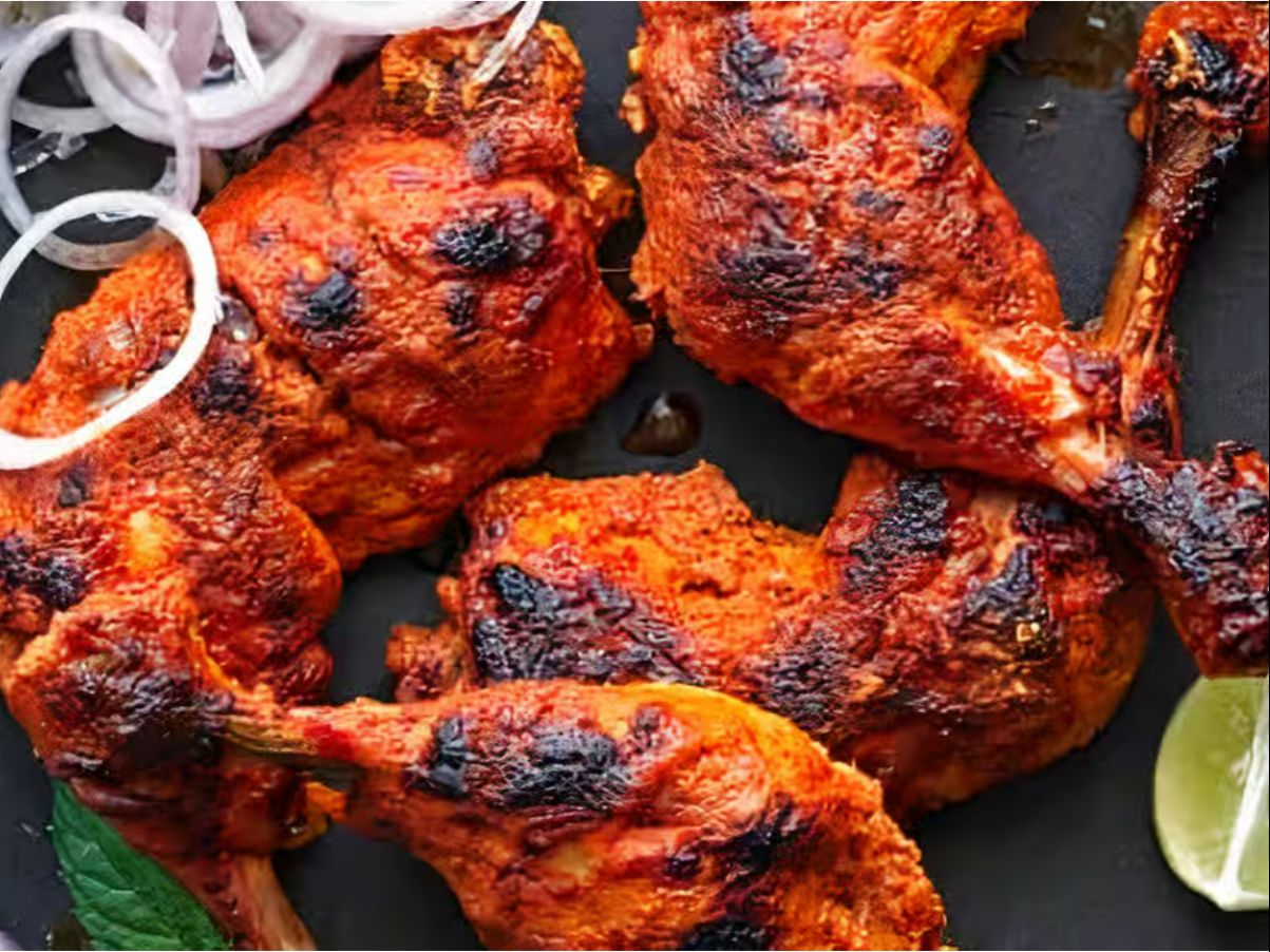 Tandoori Chicken Half.