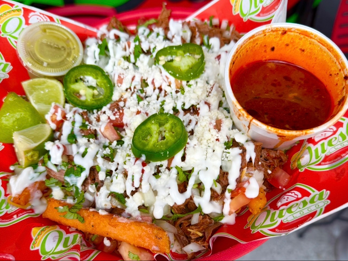 Birria Sweet Potato Fries.