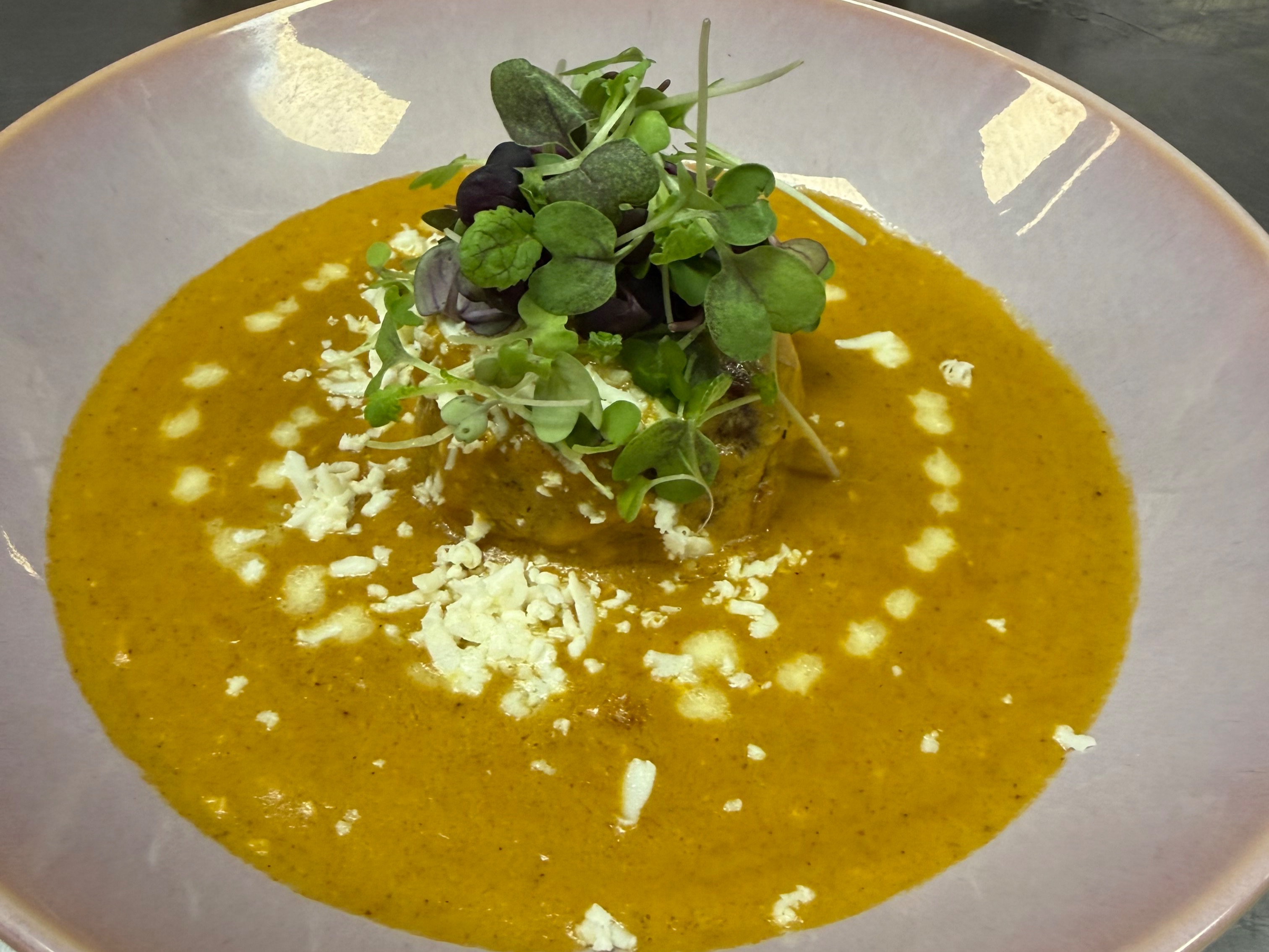 Nawabi Kofta In Saffron Gravy.