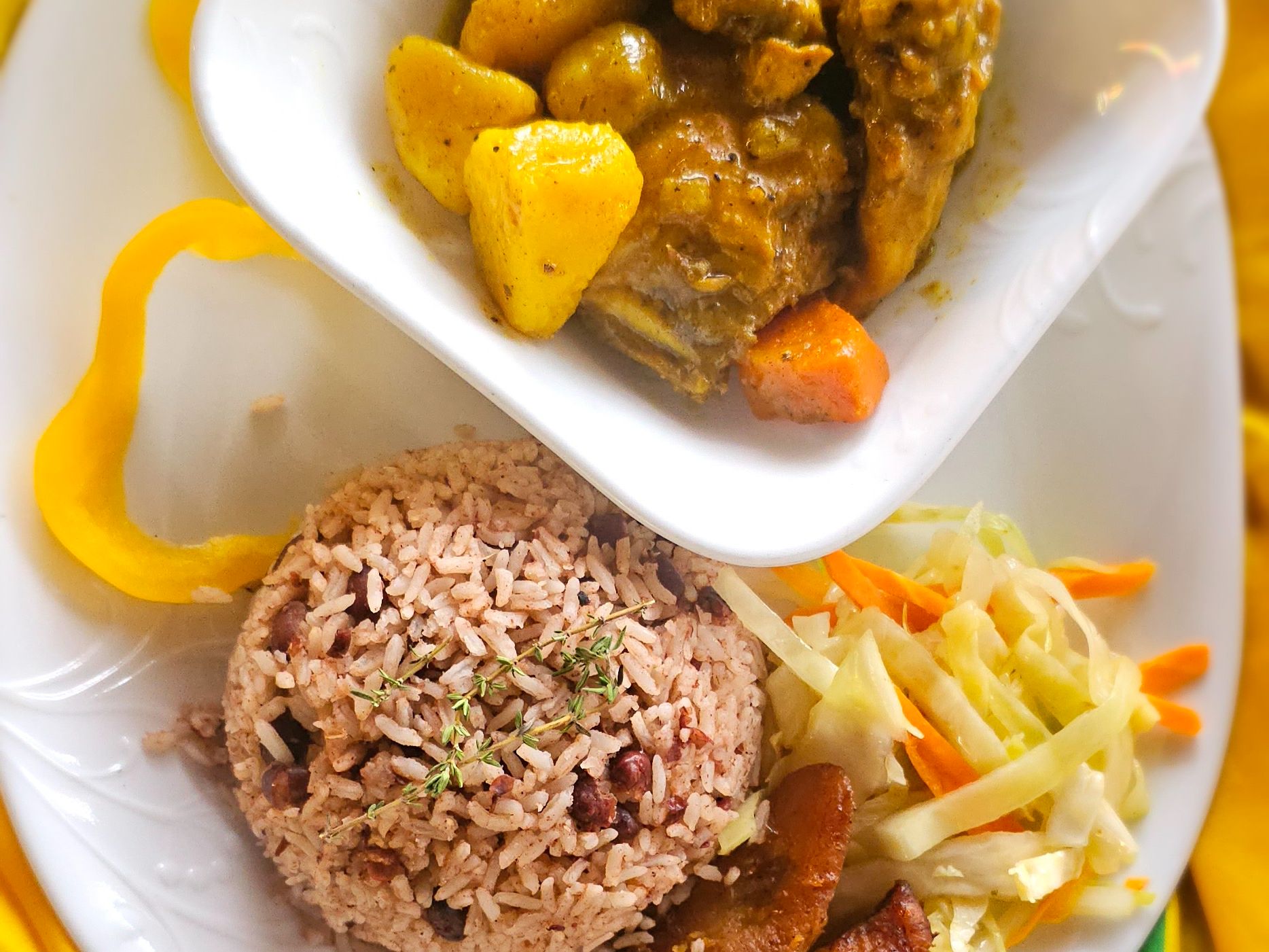 Curried Chicken.
