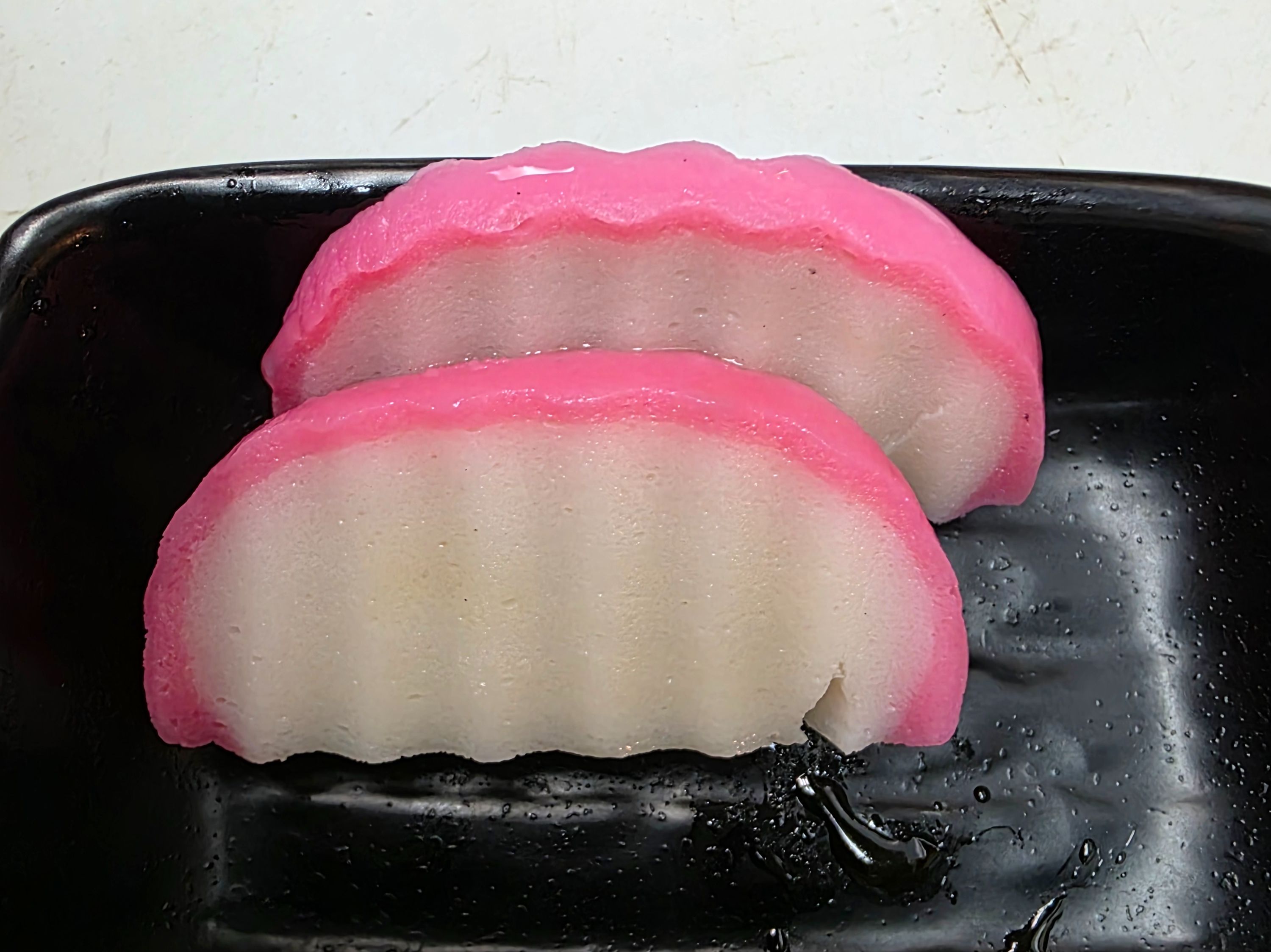 Pink Fish Cake.