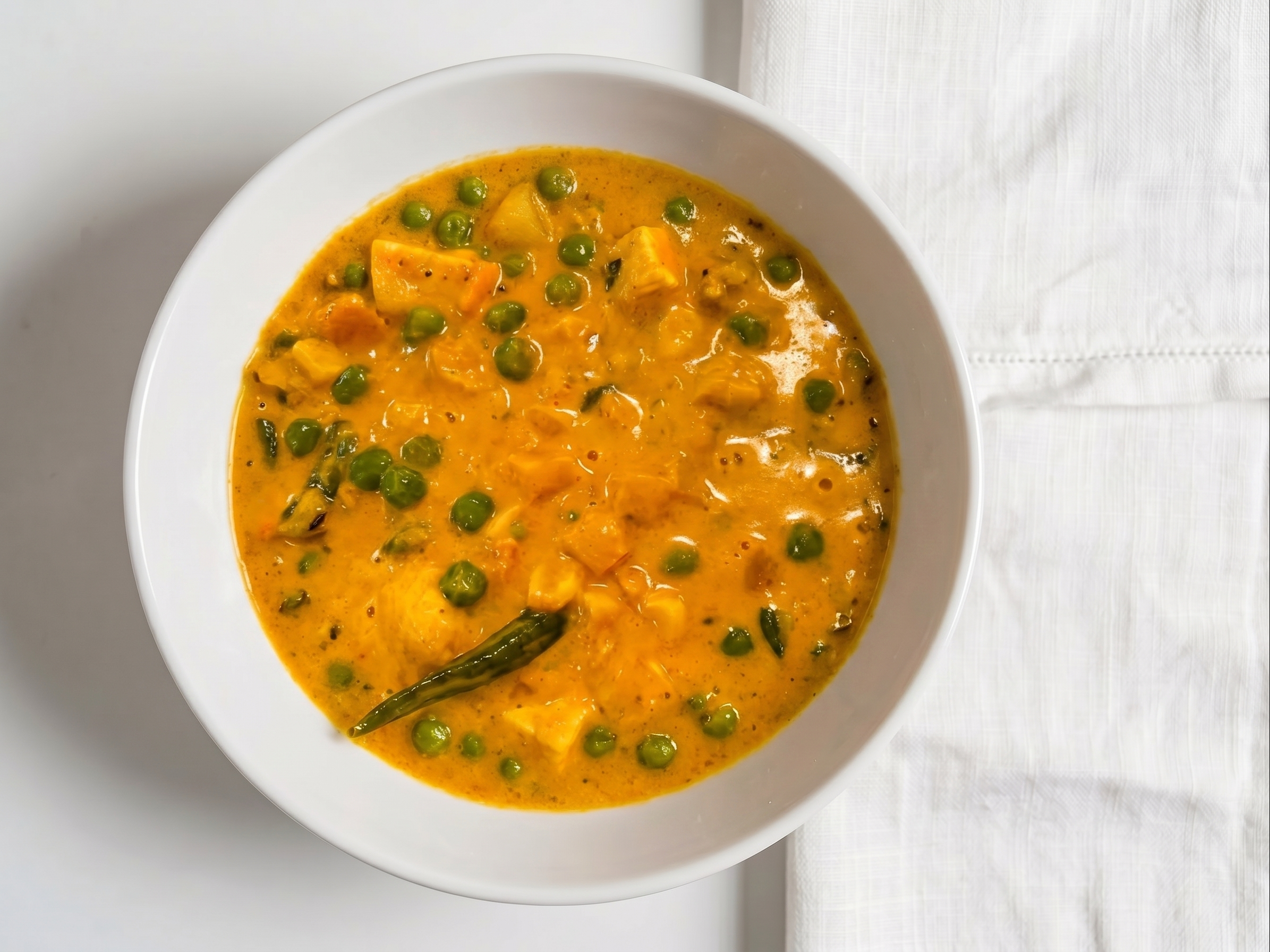 Matar Paneer