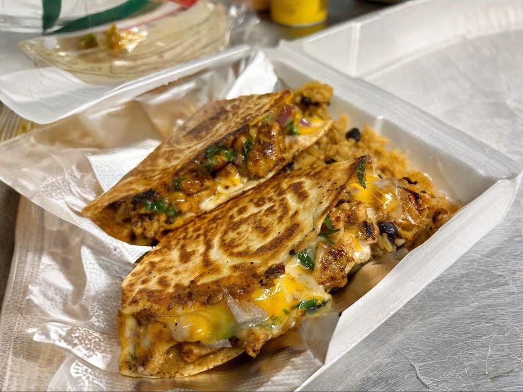 Chicken Quesadillas w/ Side