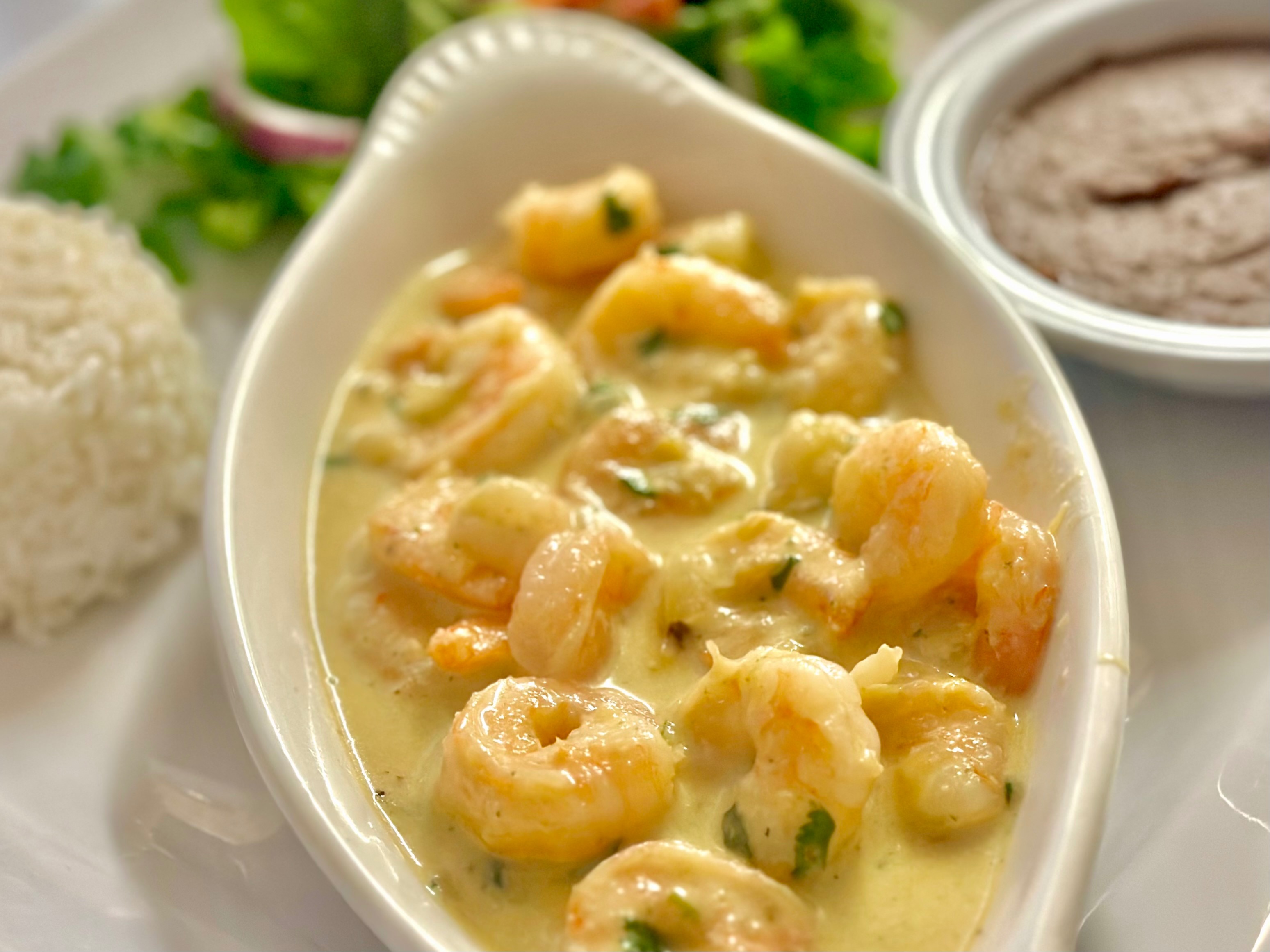 Garlic Shrimp - Camarones Al Mojo De Ajo.