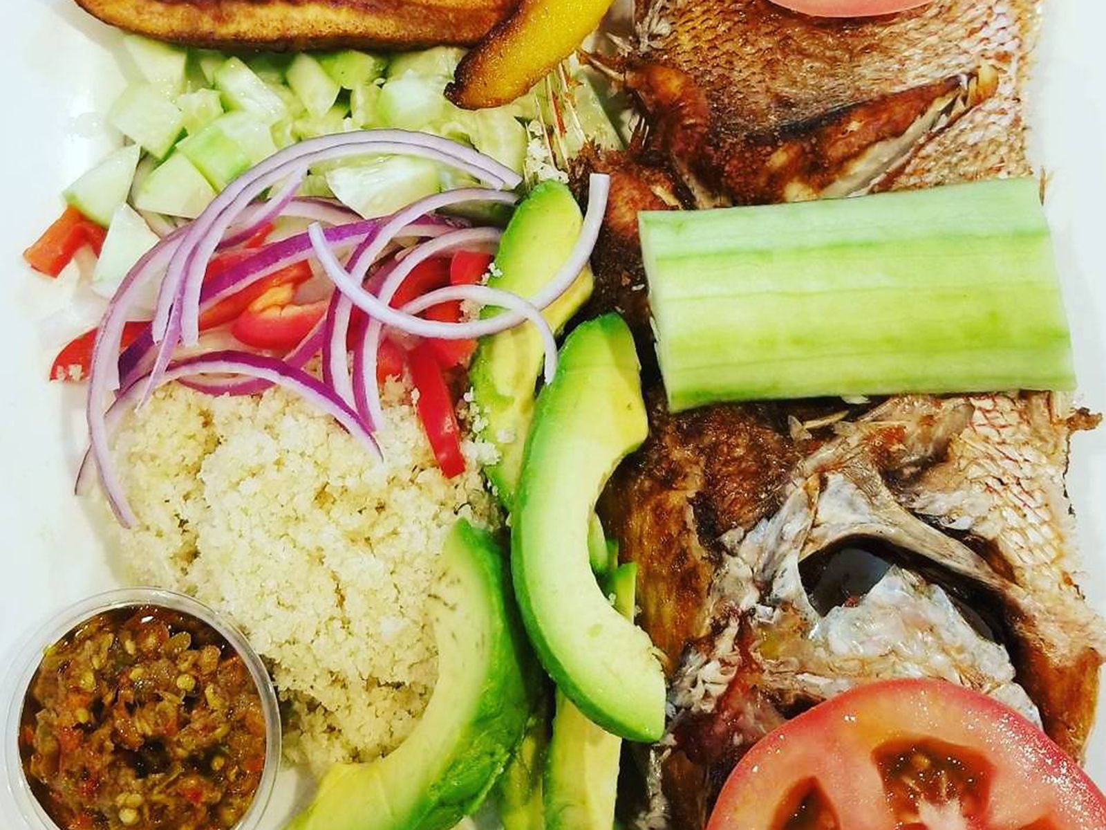 Red Snapper & Attieke