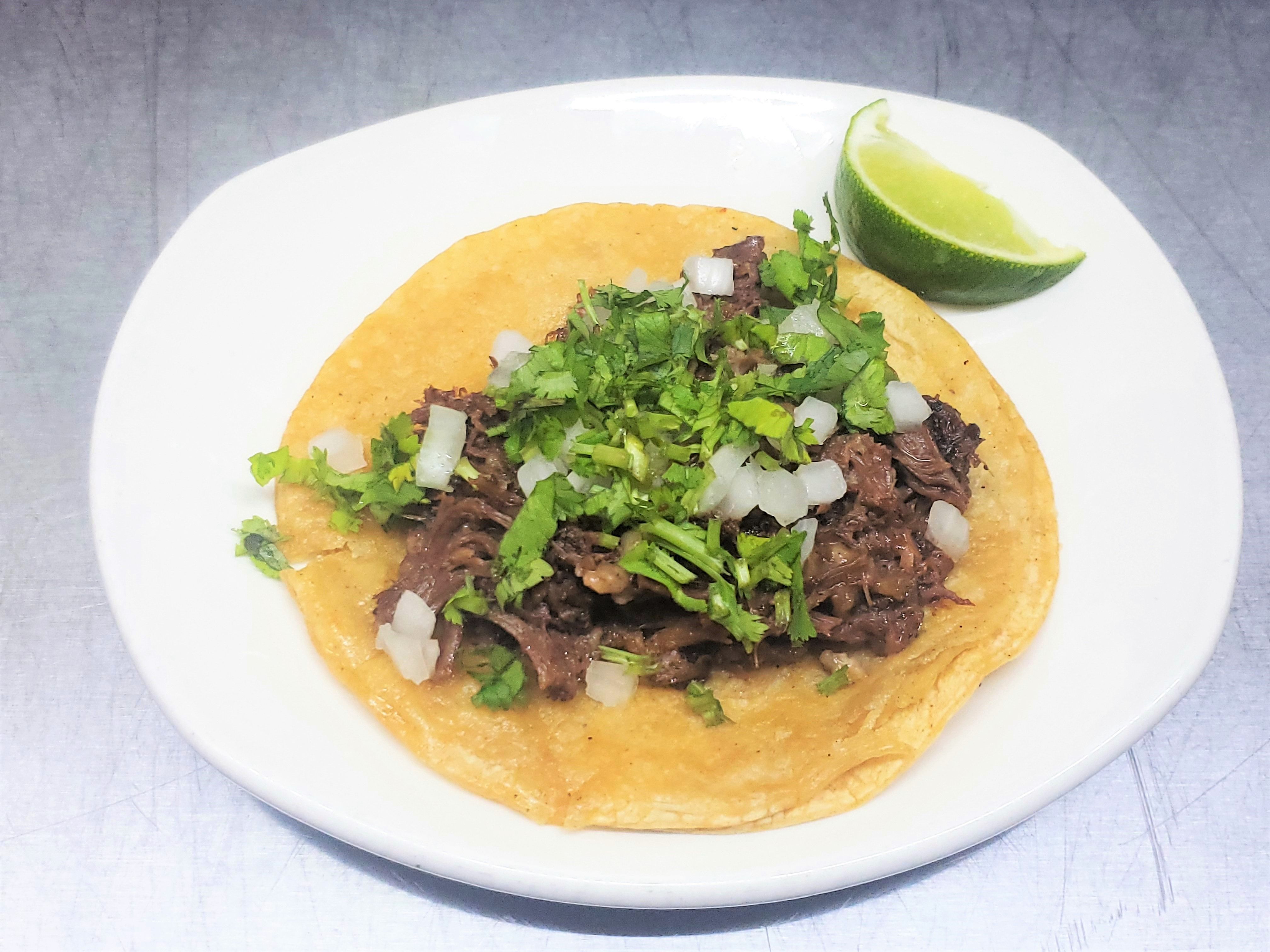 Barbacoa Taco.