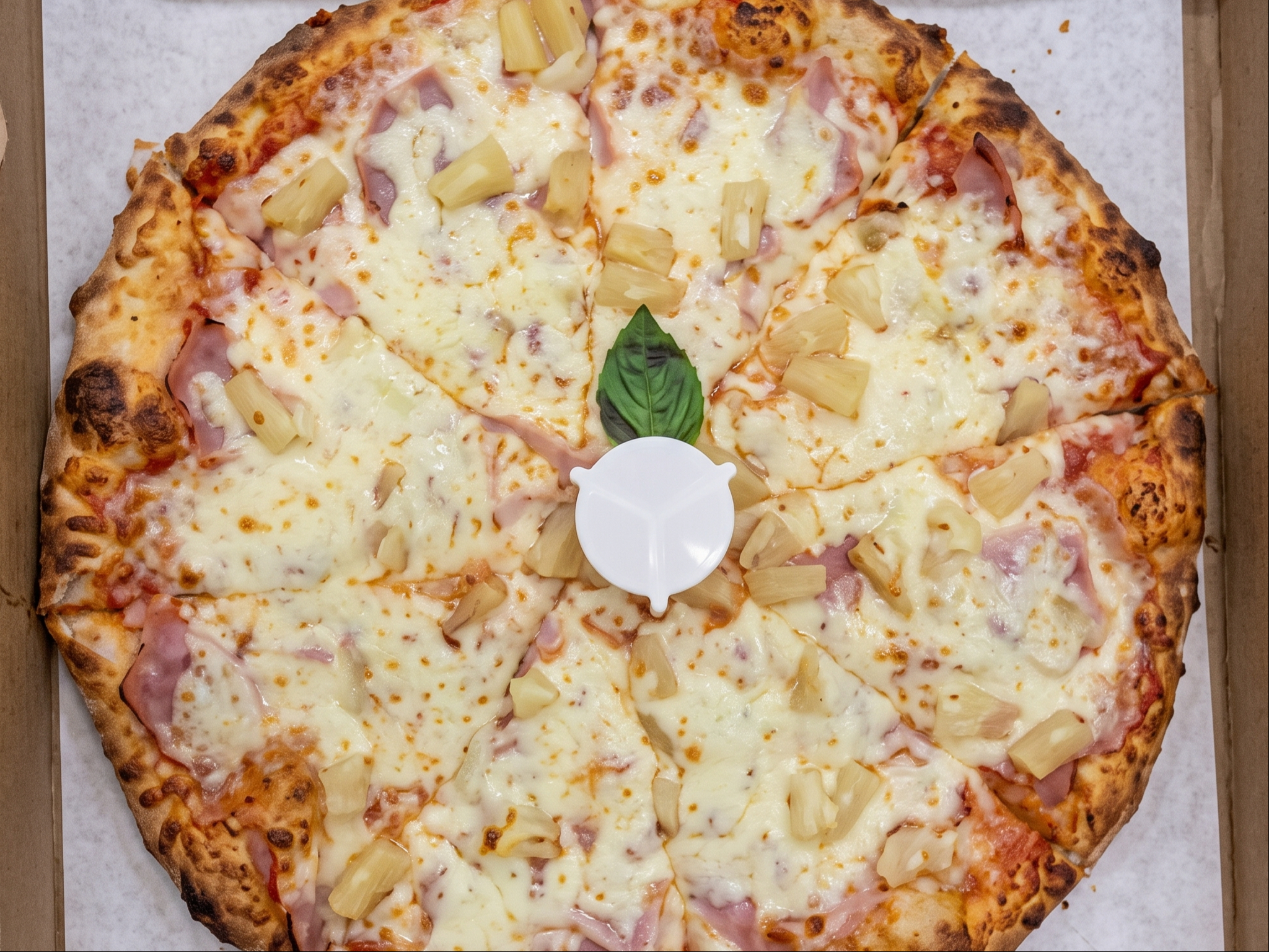 XL Hawaiian Pizza.