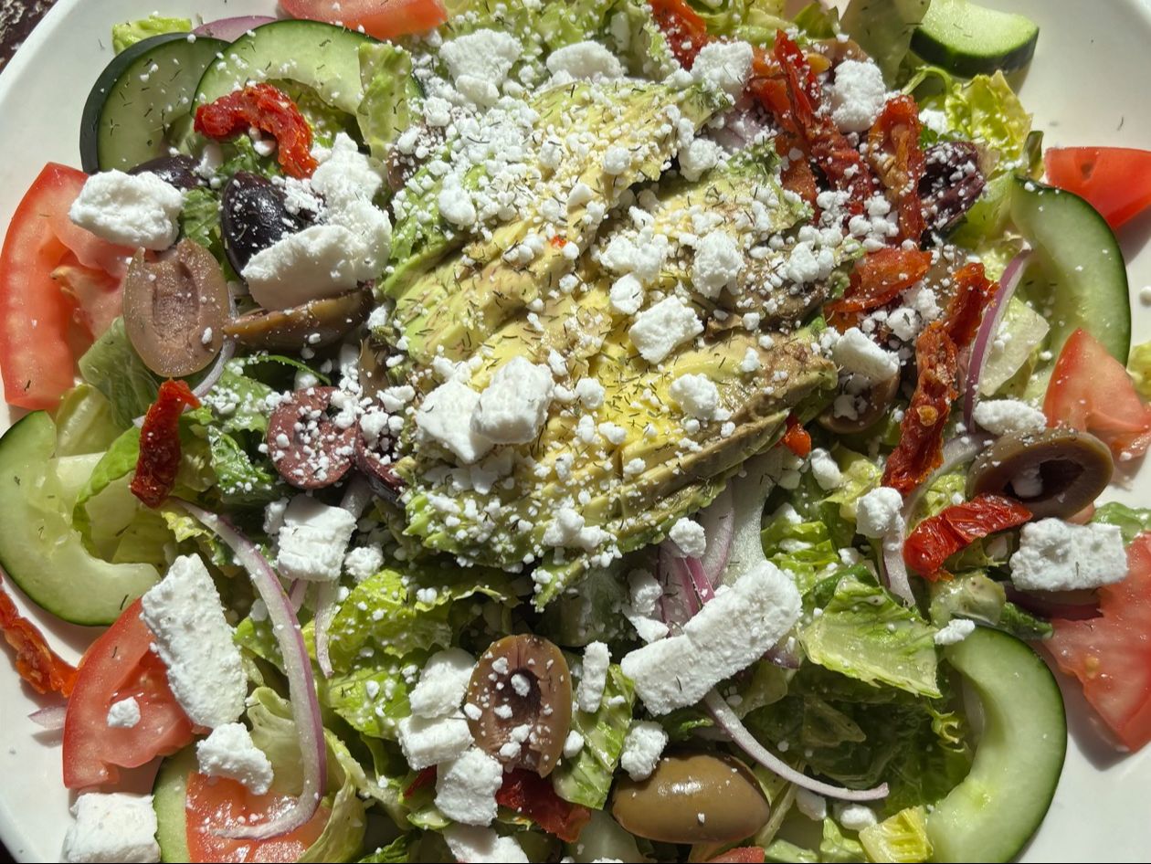 The Greek Salad (V, GF).