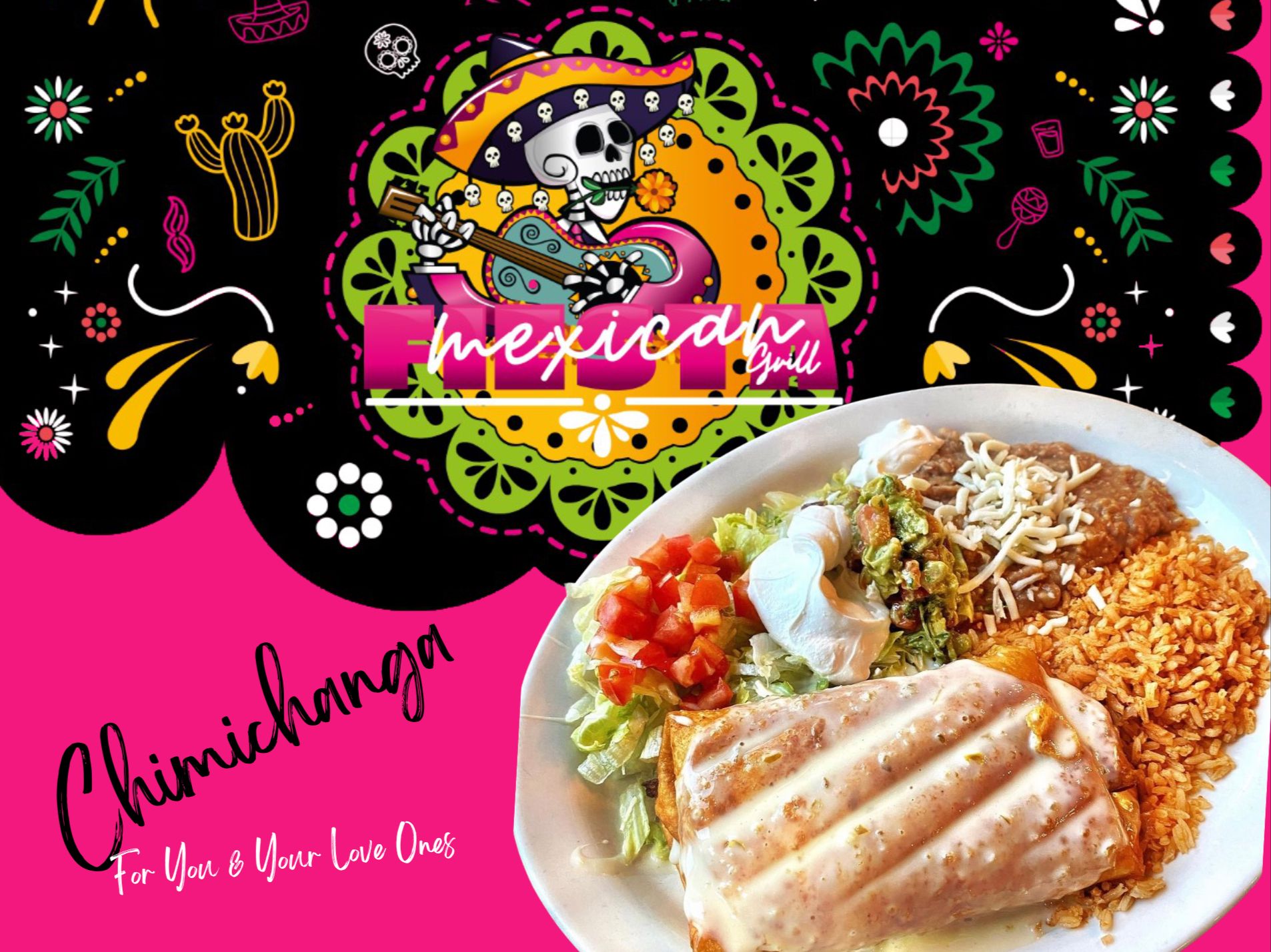 CHIMICHANGA LUNCH