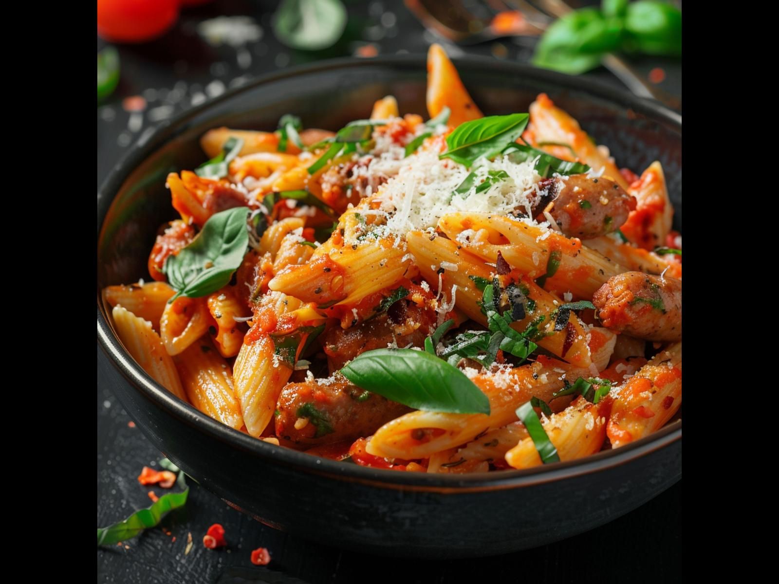 Sausage Pasta.