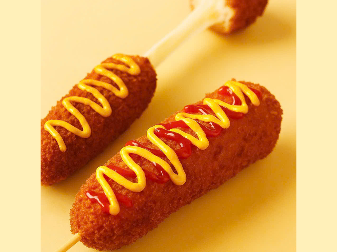 Original K-Dog (sugar+ketchup on top).