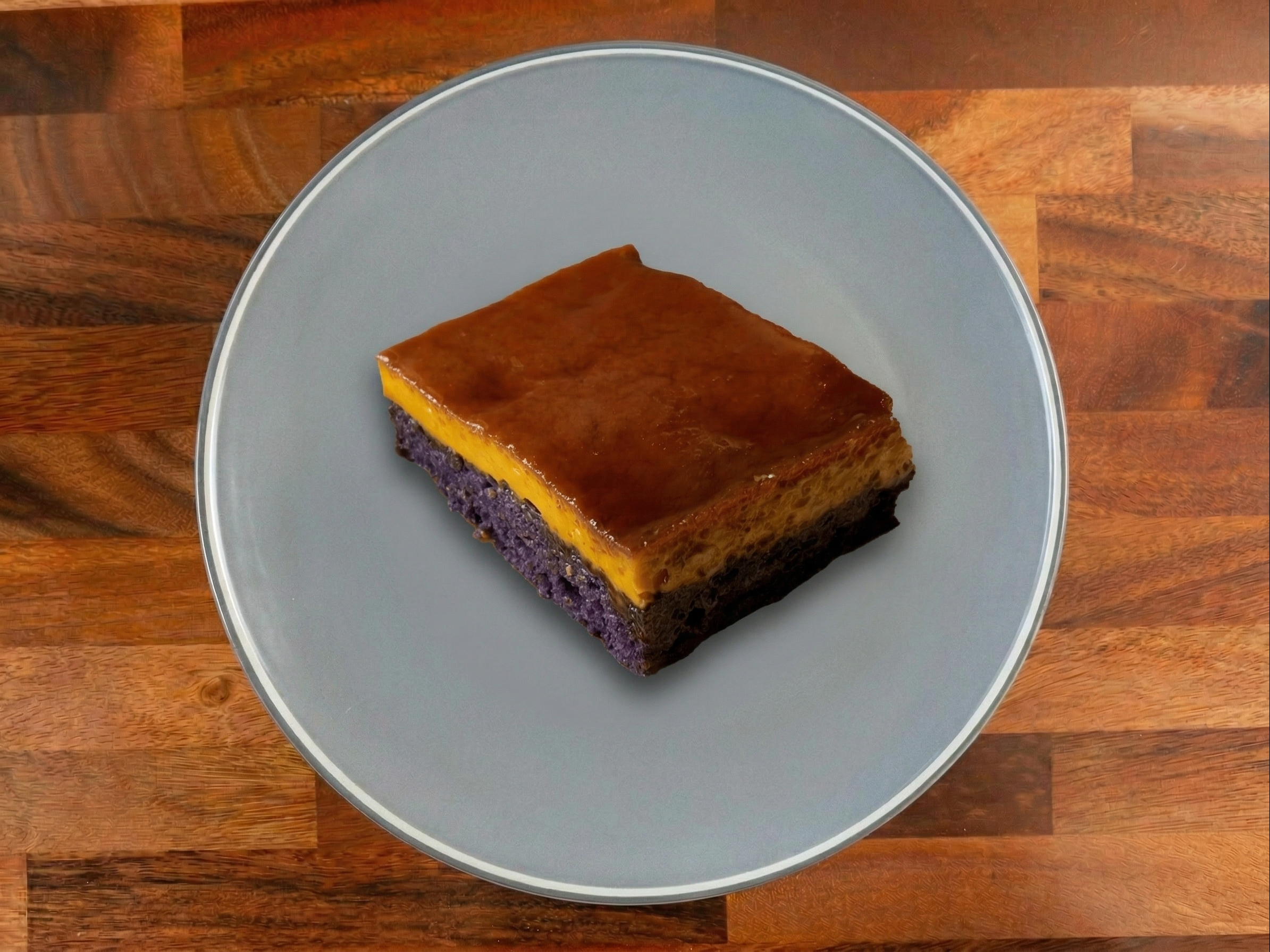 Ube Flan Cake