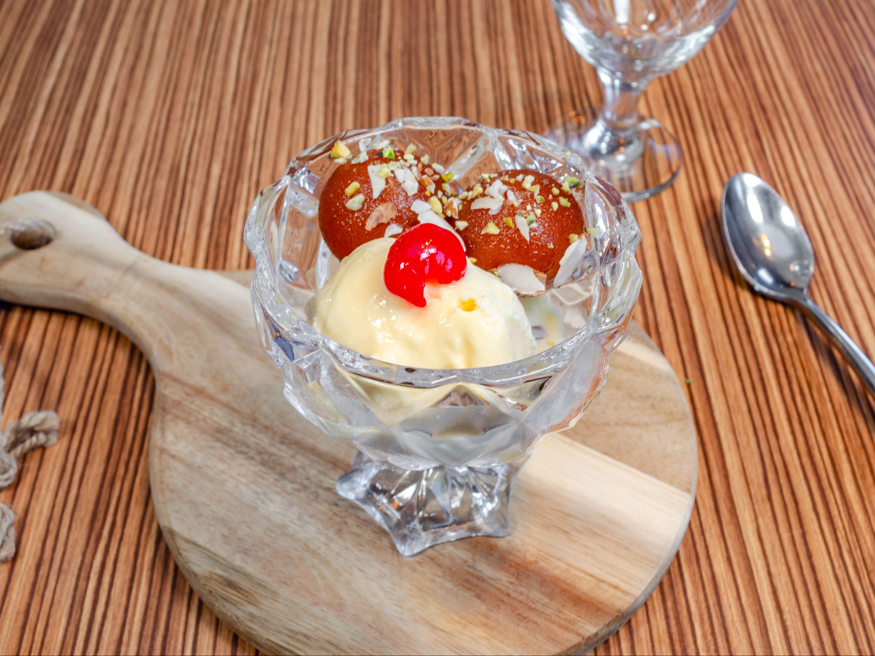 Gulab Jamun Ice Cream.