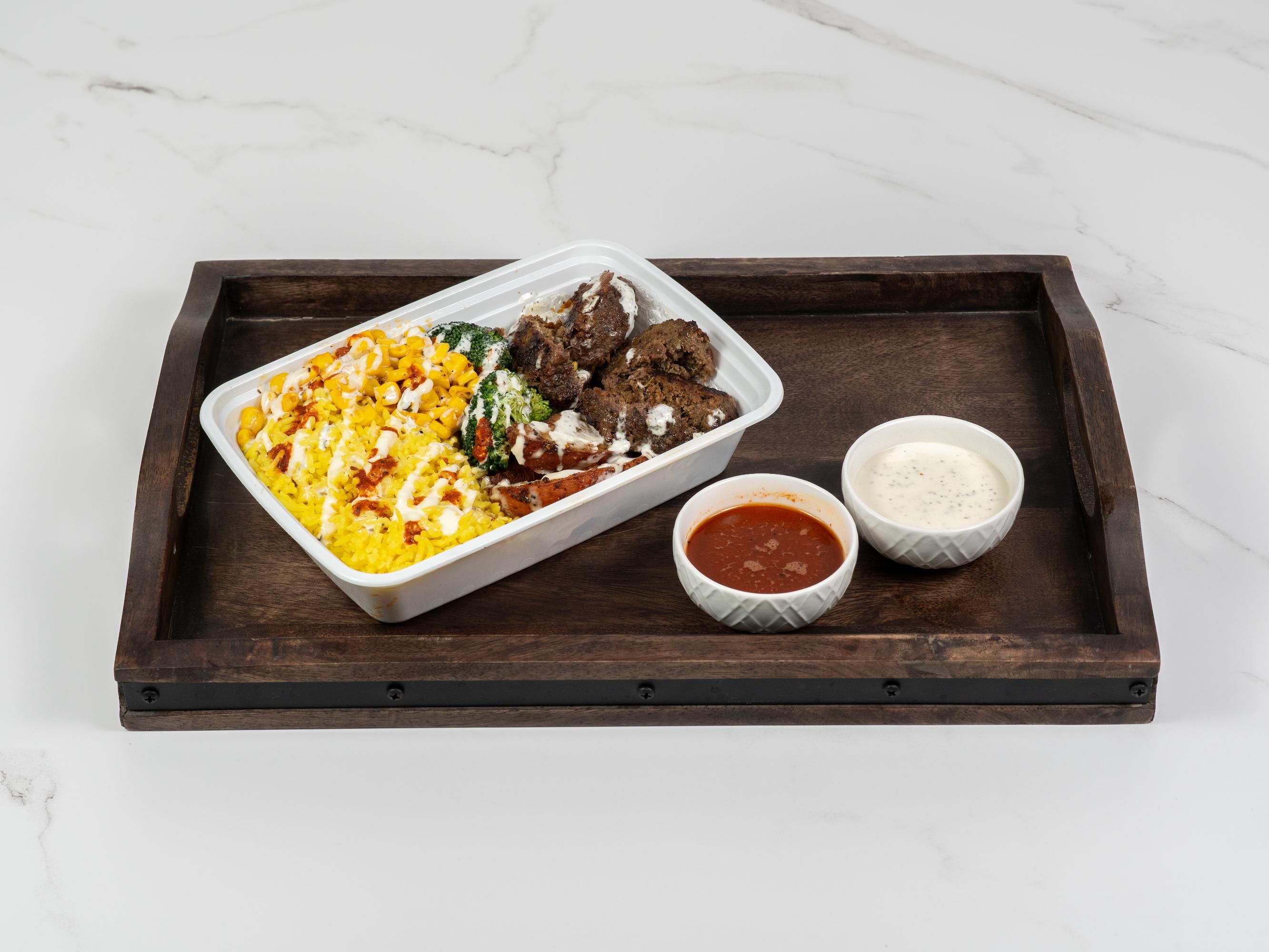 Kofta Rice Bowl.