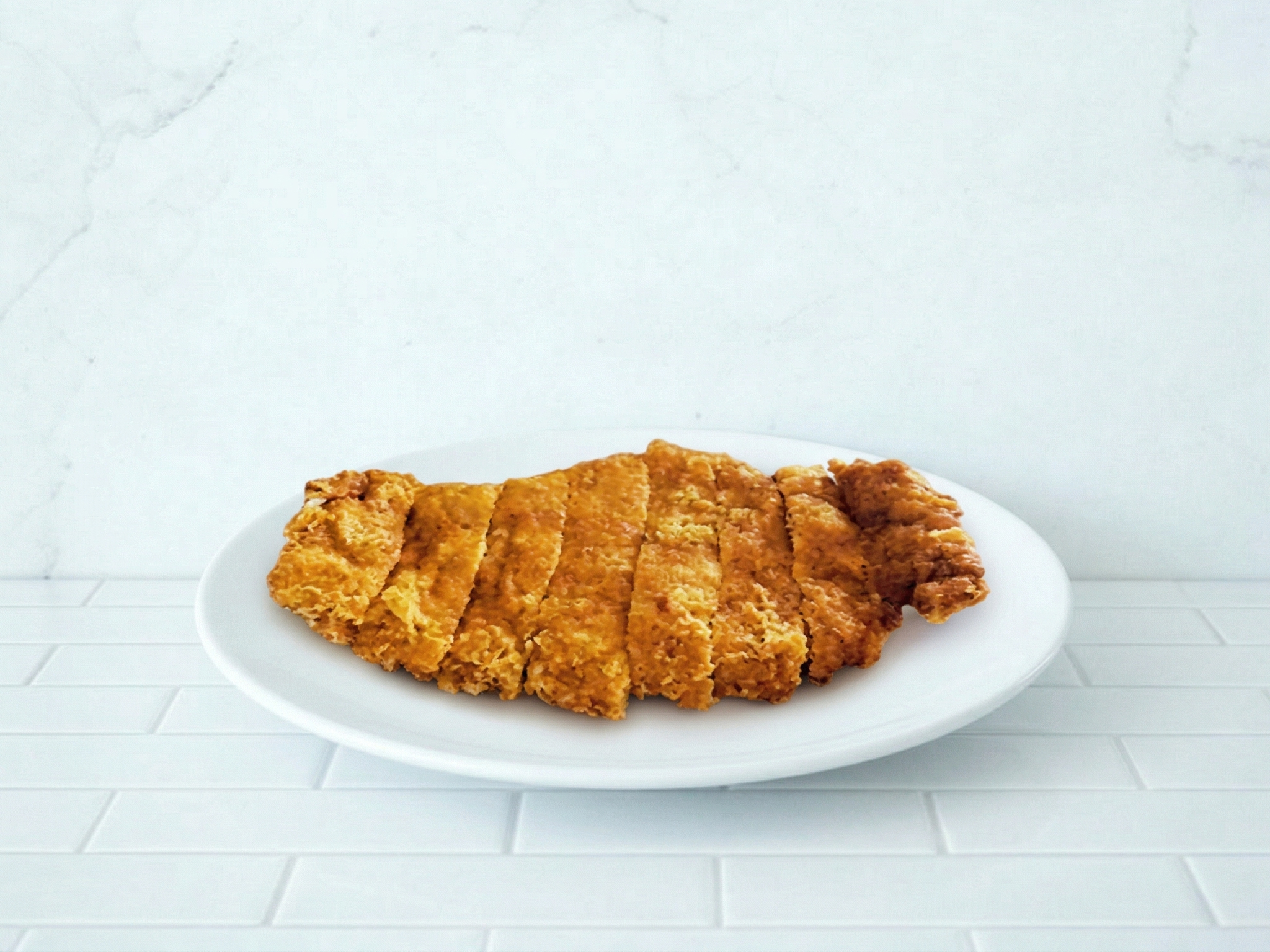 Piece Of Chicken Katsu No Sauce.