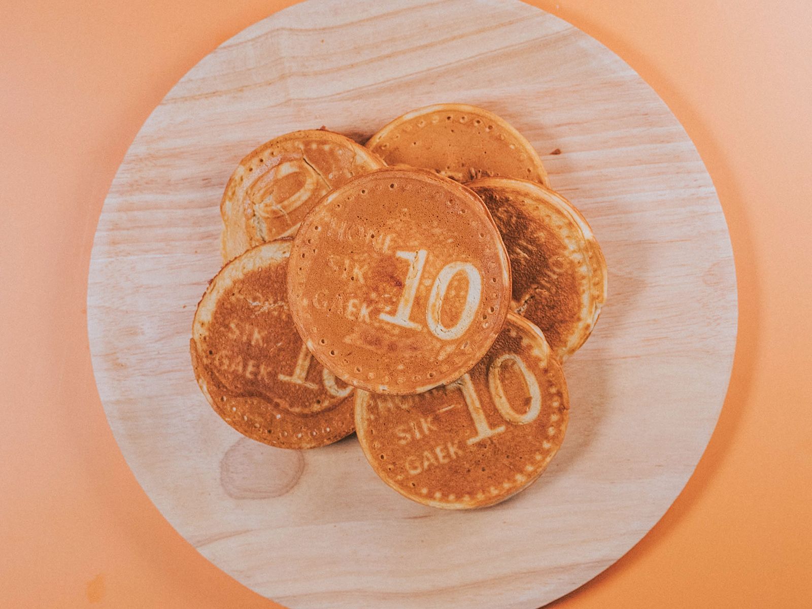 Korean 10-Coin Pancake.