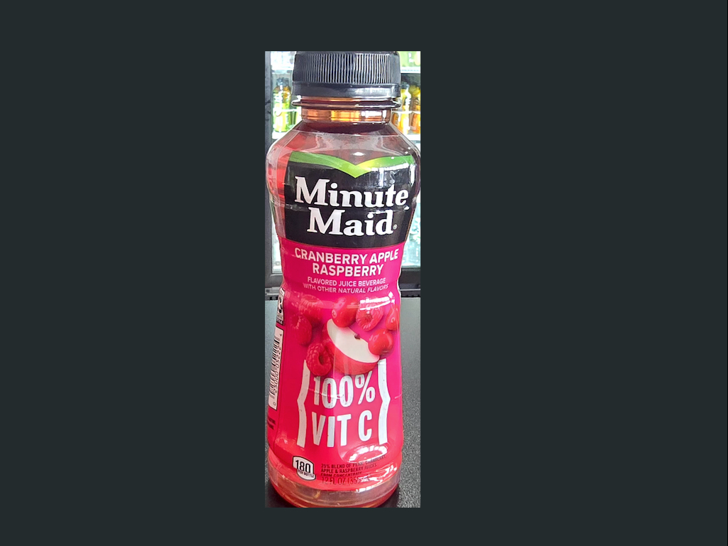 Cranberry Juice.
