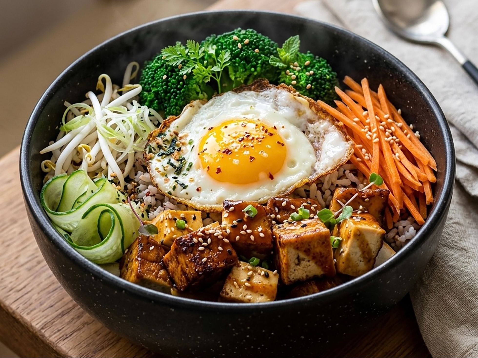 C8. Caramelized Tofu Mixed Rice.