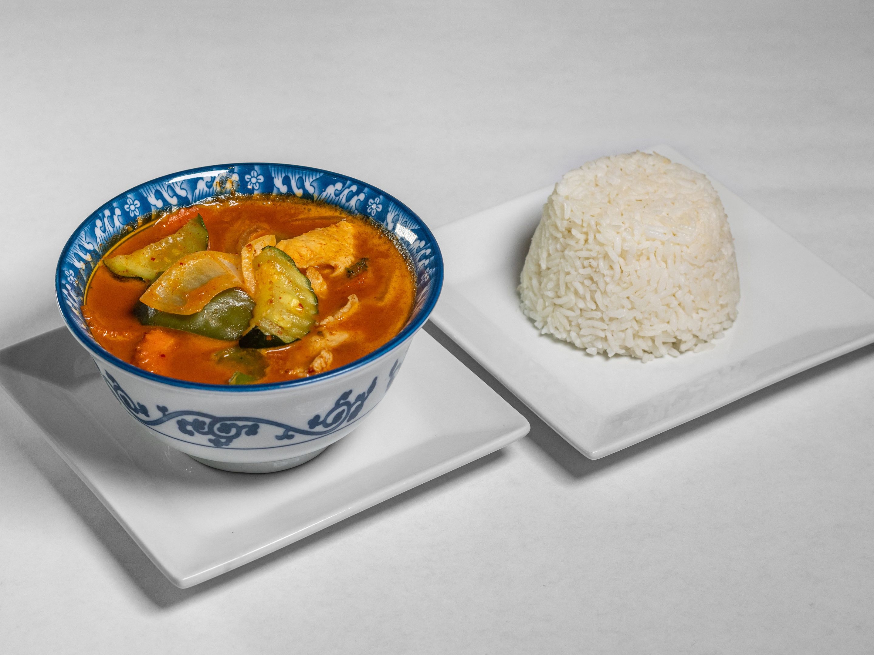 Kang Phet (Red Curry) Dinner.