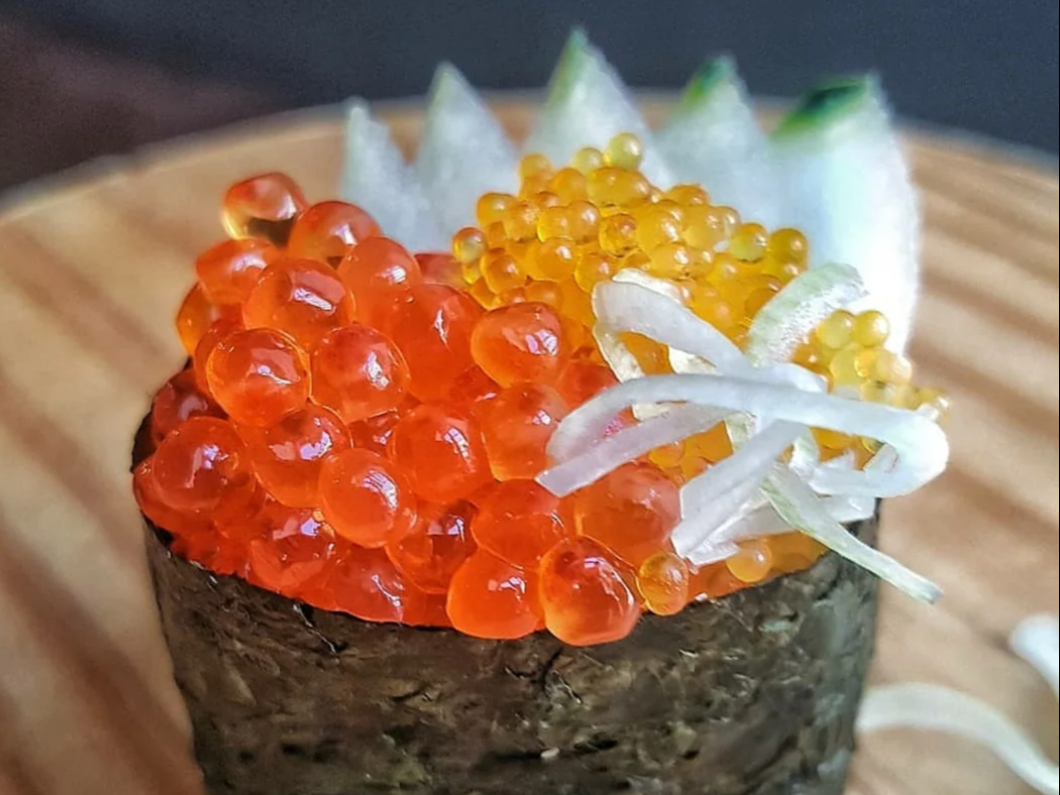 Ikura & Tobiko Gunkan