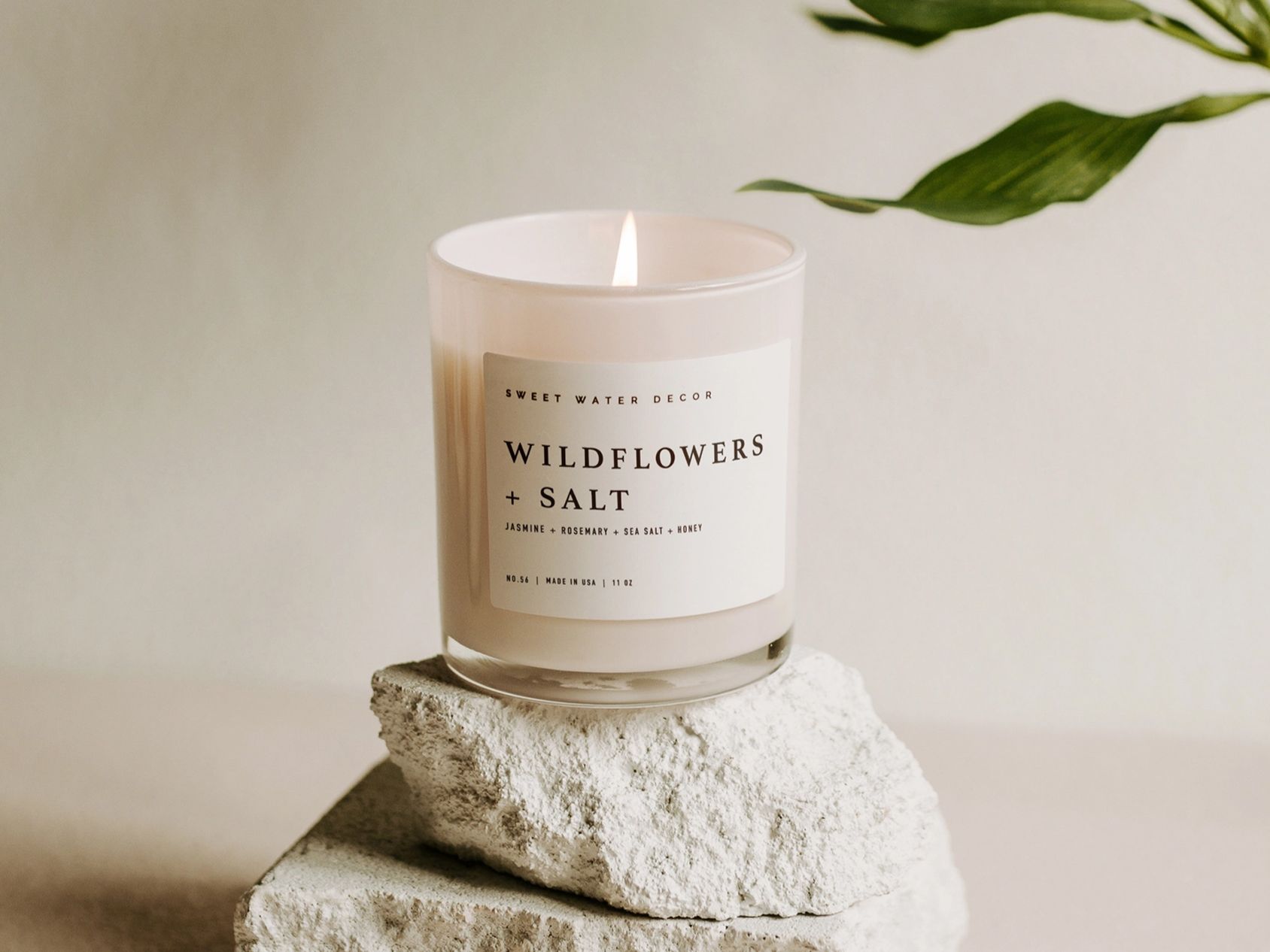 Wildflowers and Salt 11 oz Soy Candle - Home Decor & Gifts.