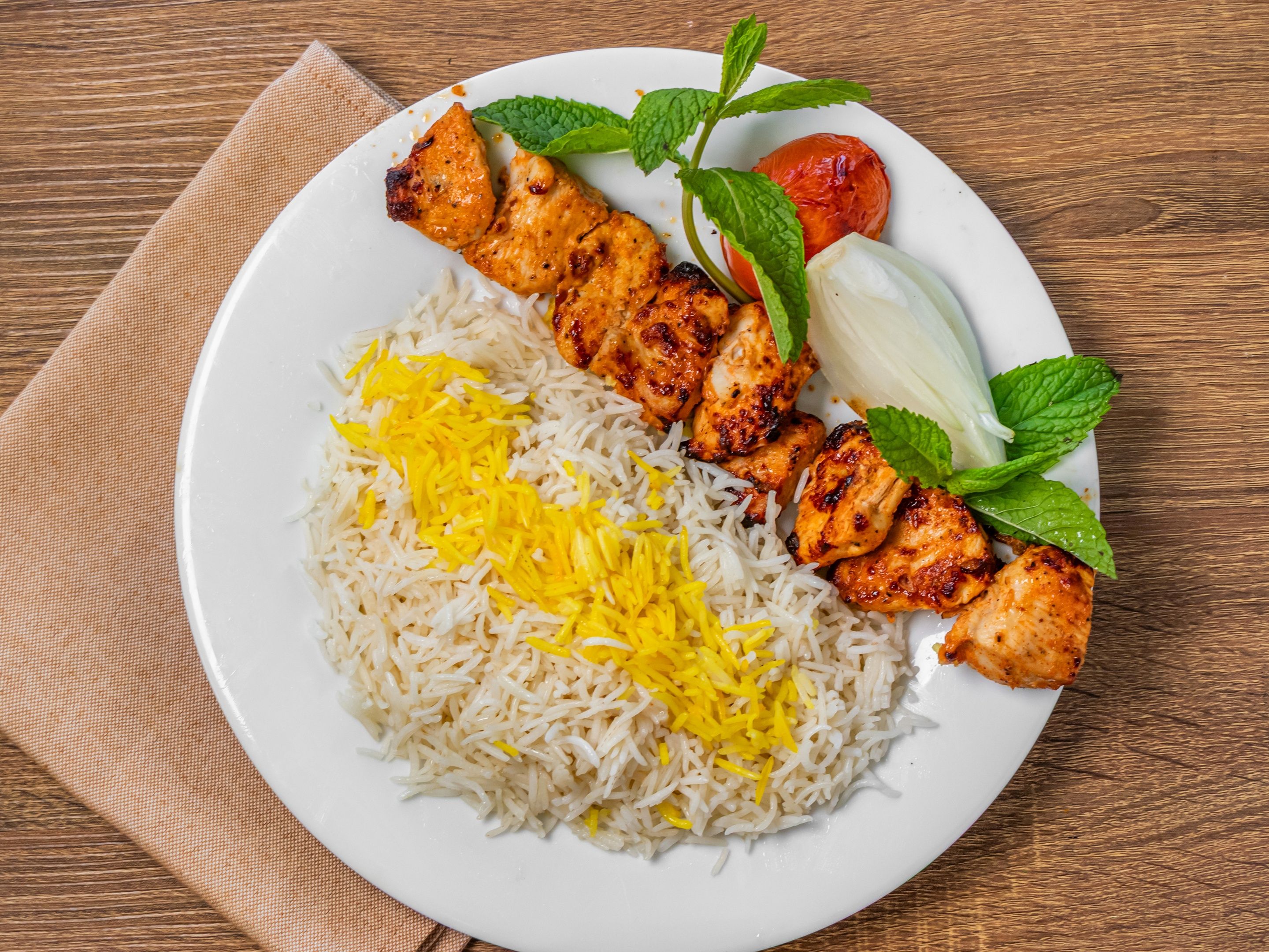 Grilled Lemon Chicken Chunks