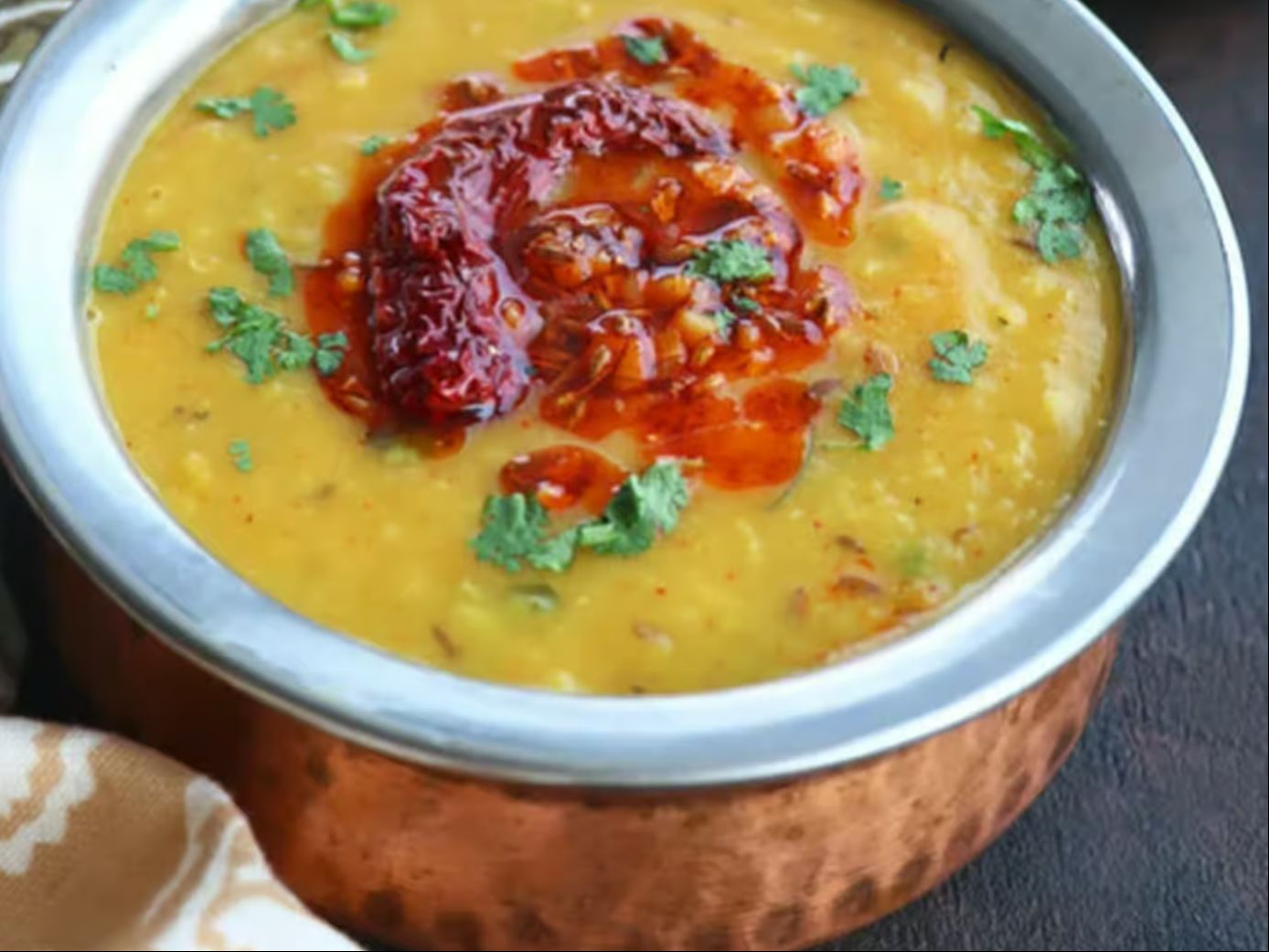 1. Tadka Dal.