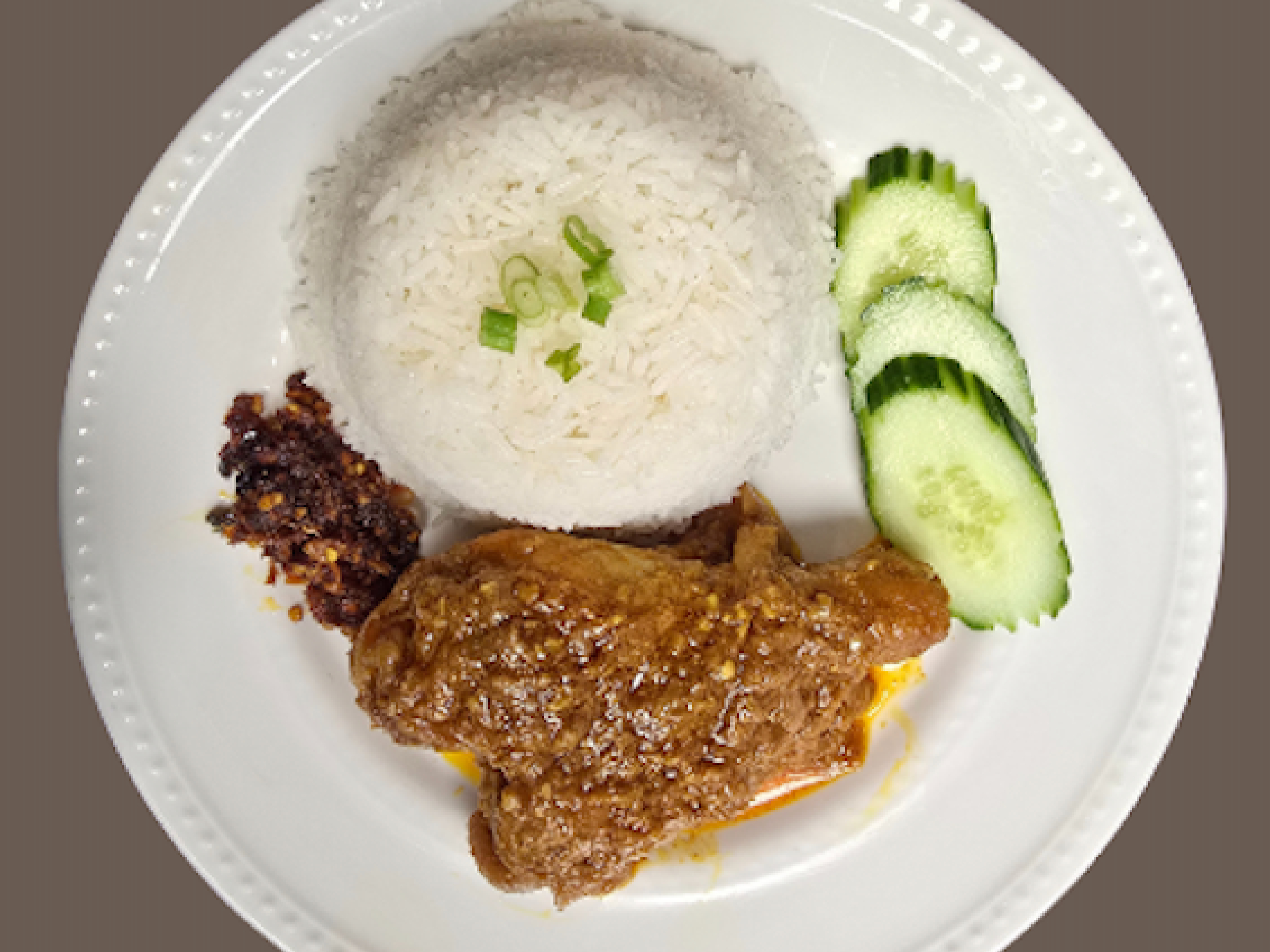 Chicken Curry W/ Rice.